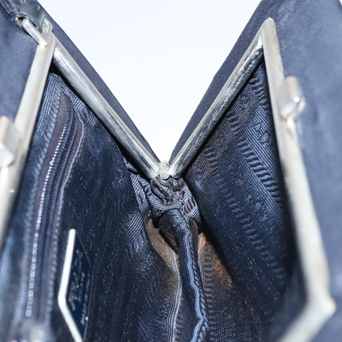 Prada Black Canvas Shoulder Bag (Pre-Owned) Size ONE SIZE - 19 Thumbnail