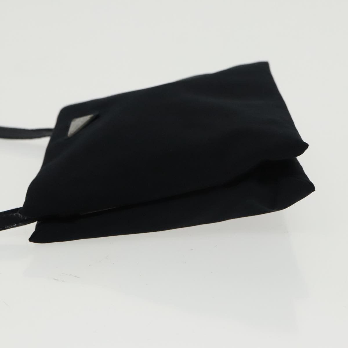 Prada Black Canvas Shoulder Bag (Pre-Owned) Size ONE SIZE - 11 Thumbnail