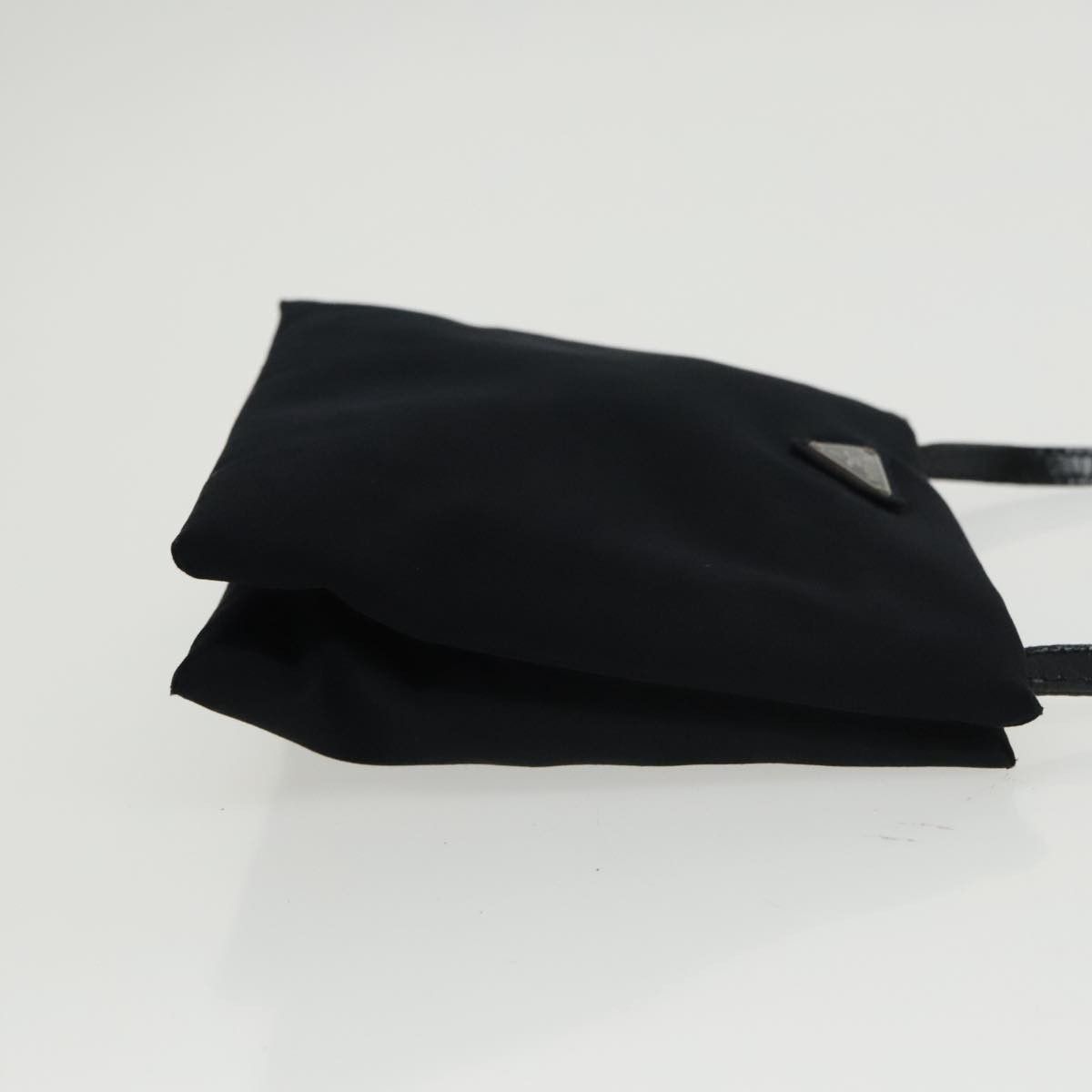 Prada Black Canvas Shoulder Bag (Pre-Owned) Size ONE SIZE - 3 Thumbnail