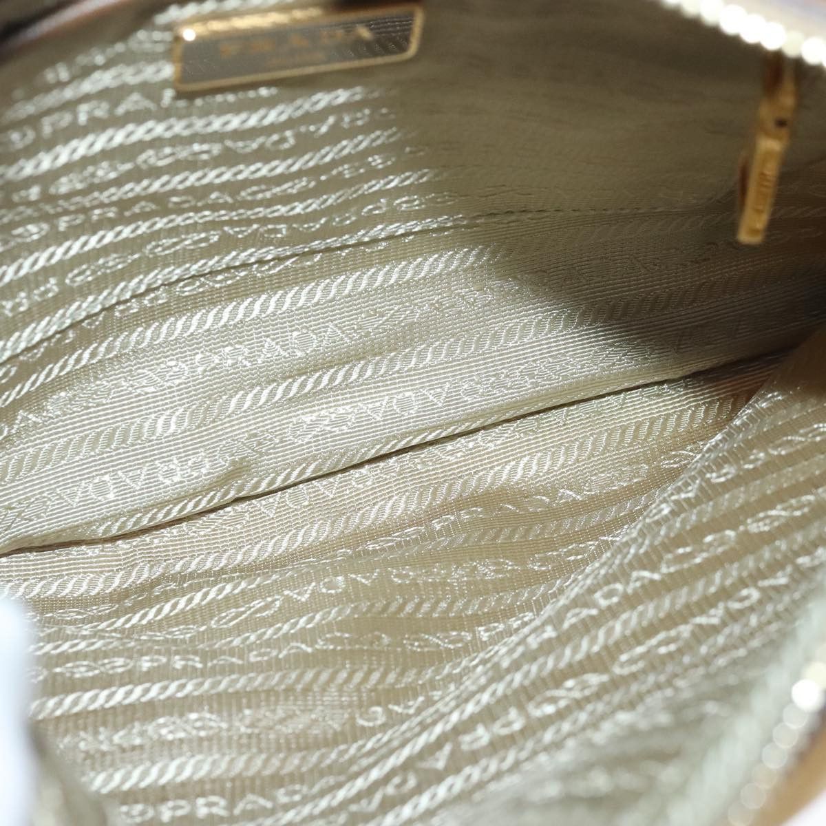 Prada Re-Nylon Beige Synthetic Shoulder Bag (Pre-Owned) Size ONE SIZE - 16 Thumbnail