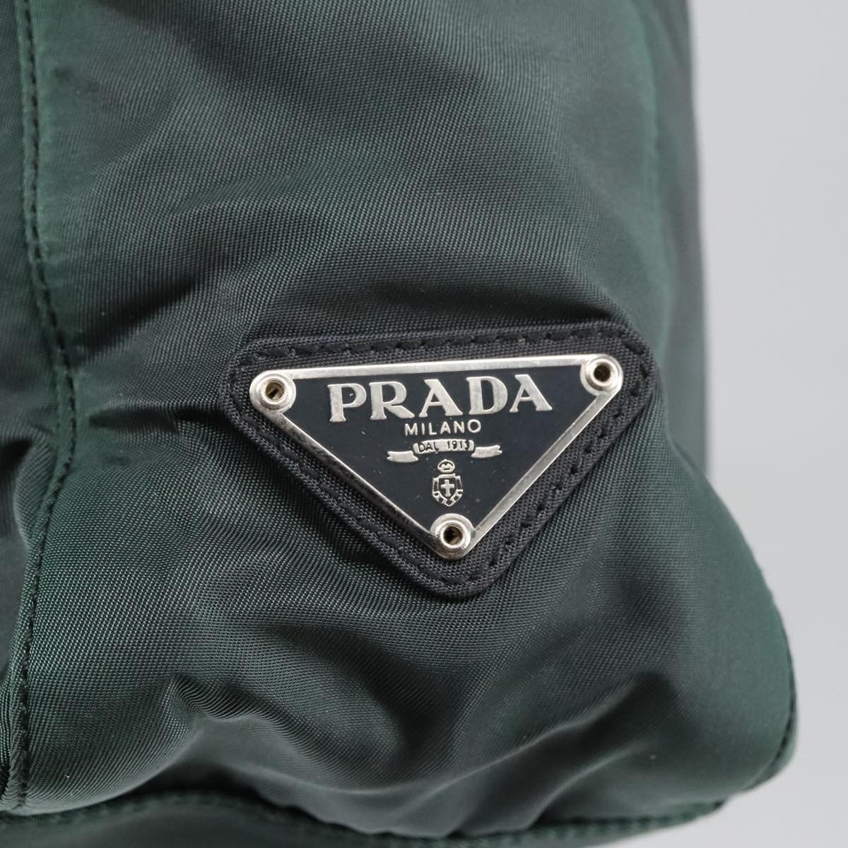 Prada Khaki Synthetic Tote Bag (Pre-Owned) Size ONE SIZE - 16 Thumbnail