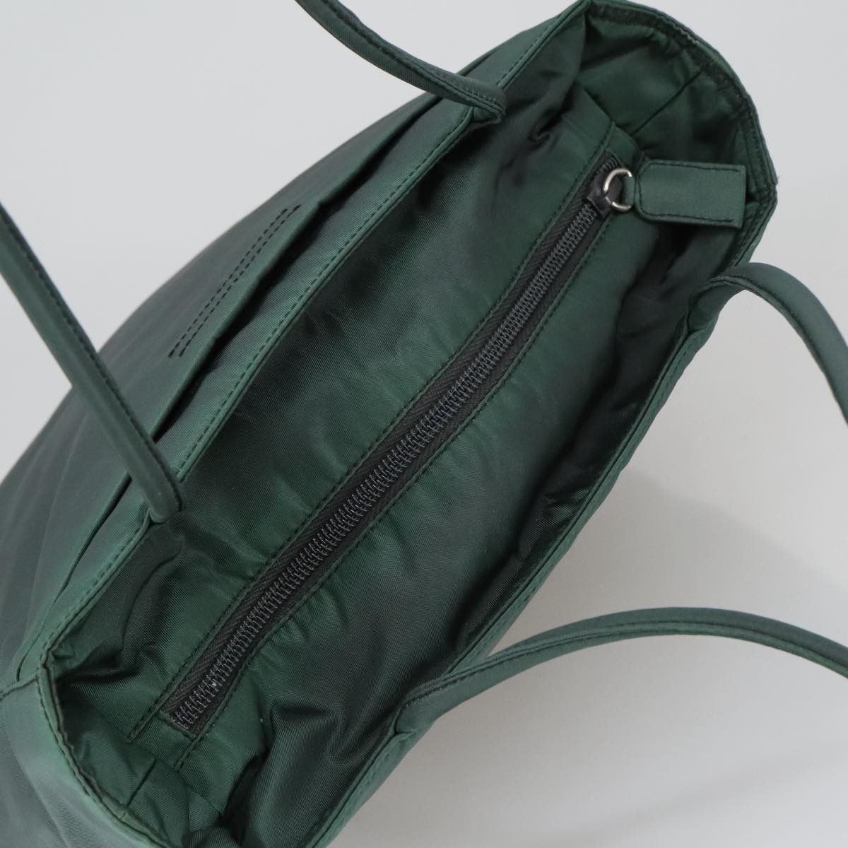 Prada Khaki Synthetic Tote Bag (Pre-Owned) Size ONE SIZE - 15 Thumbnail