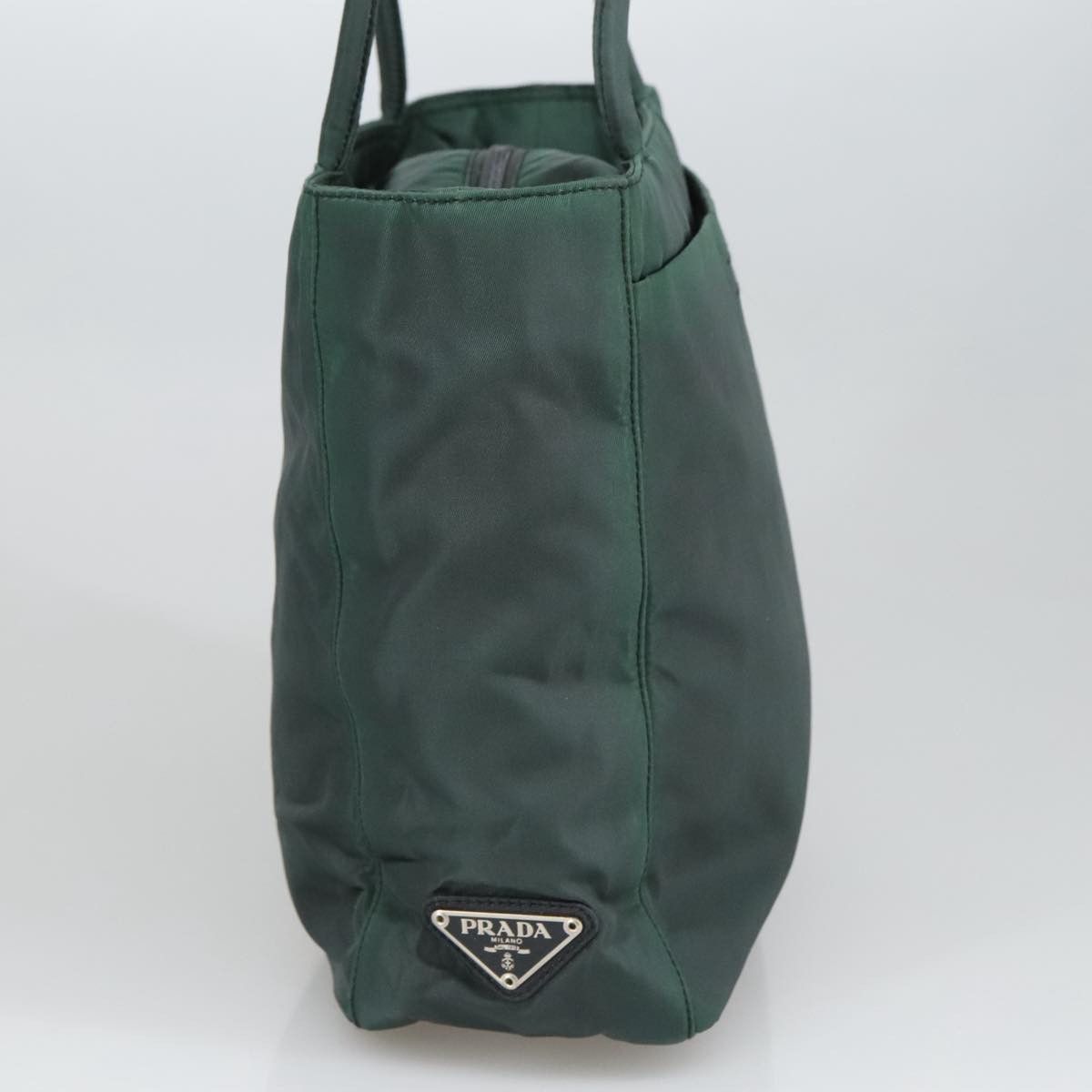 Prada Khaki Synthetic Tote Bag (Pre-Owned) Size ONE SIZE - 3 Thumbnail