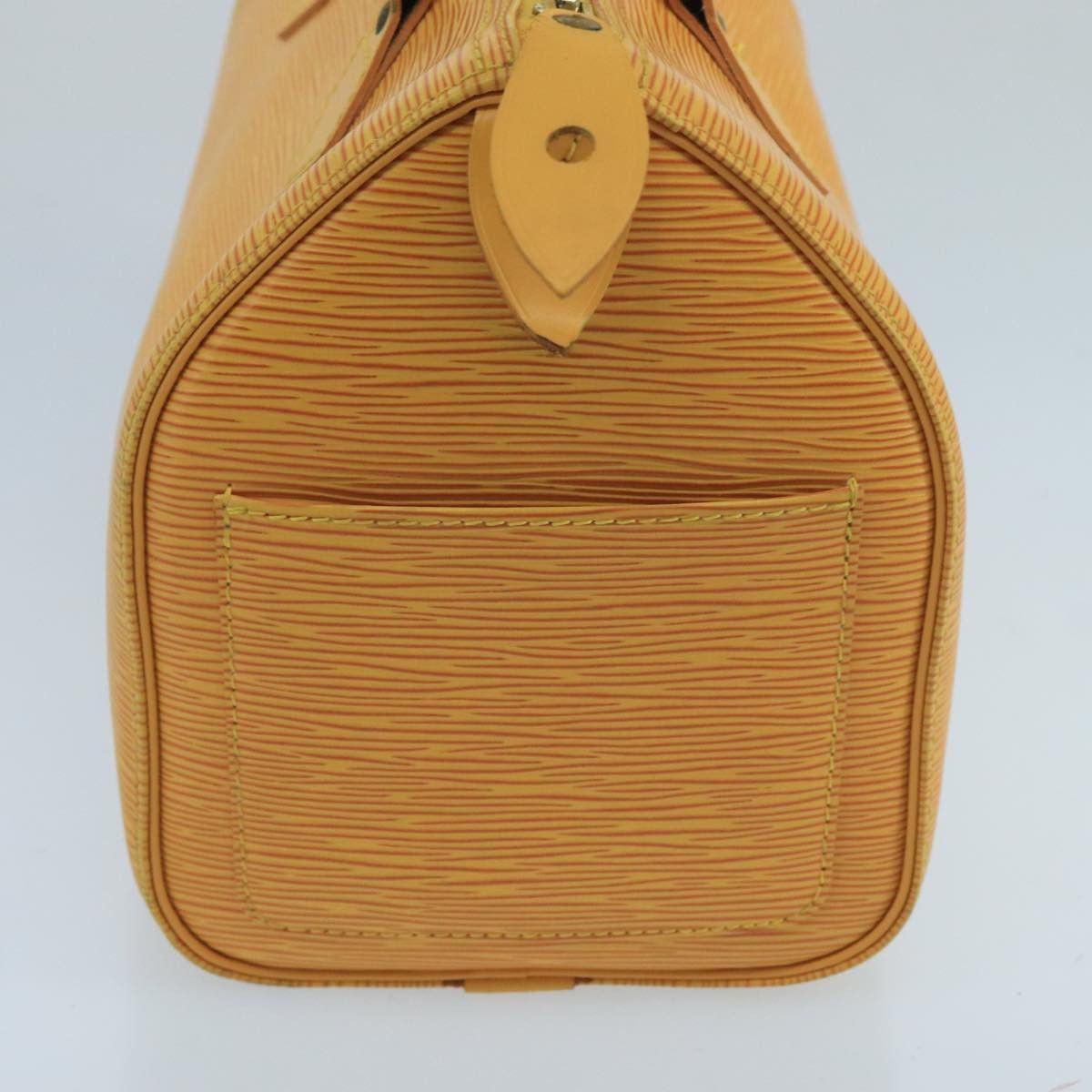 Louis Vuitton Speedy Yellow Leather Handbag (Pre-Owned) Size ONE SIZE - 3 Thumbnail