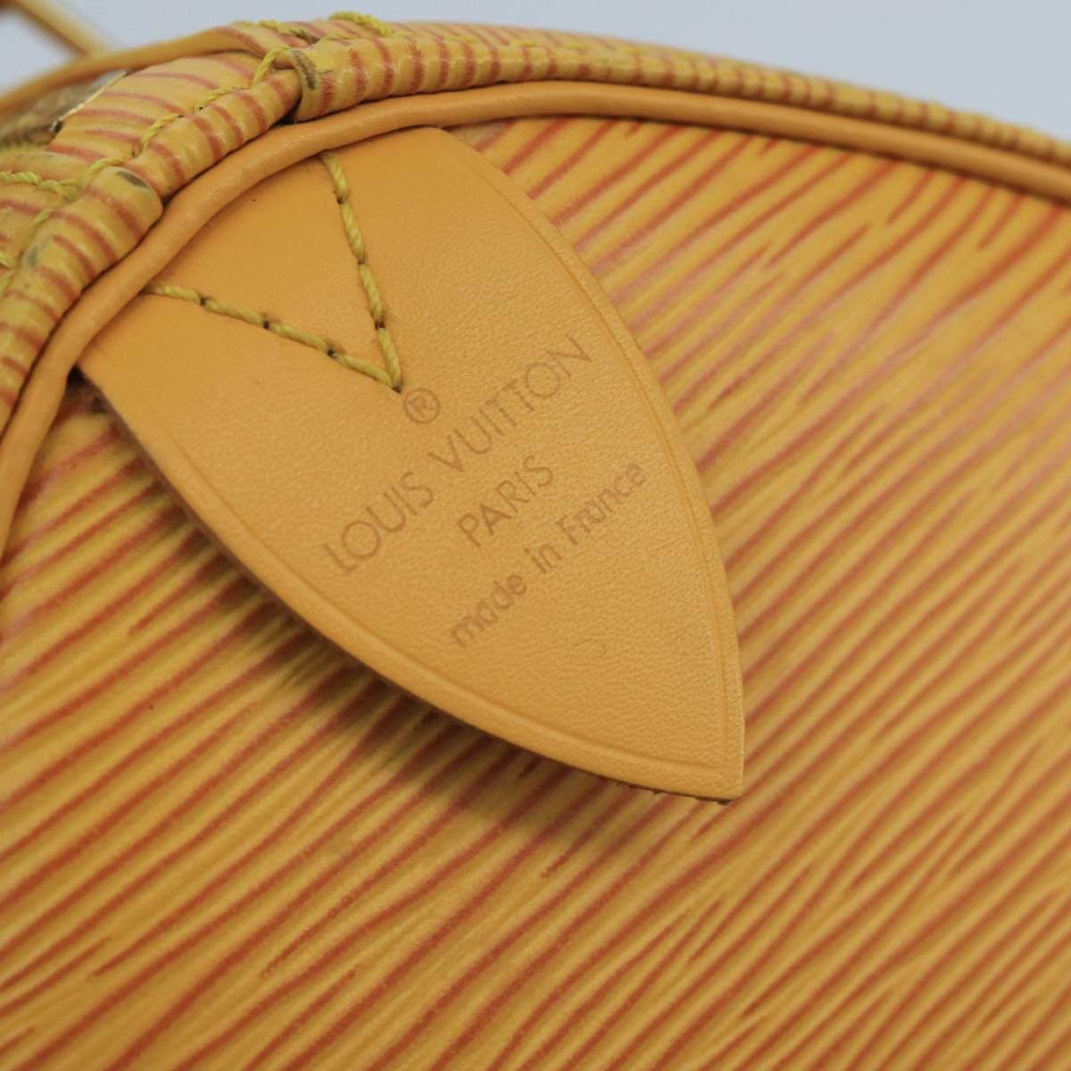 Louis Vuitton Speedy Yellow Leather Handbag (Pre-Owned) Size ONE SIZE - 10 Thumbnail