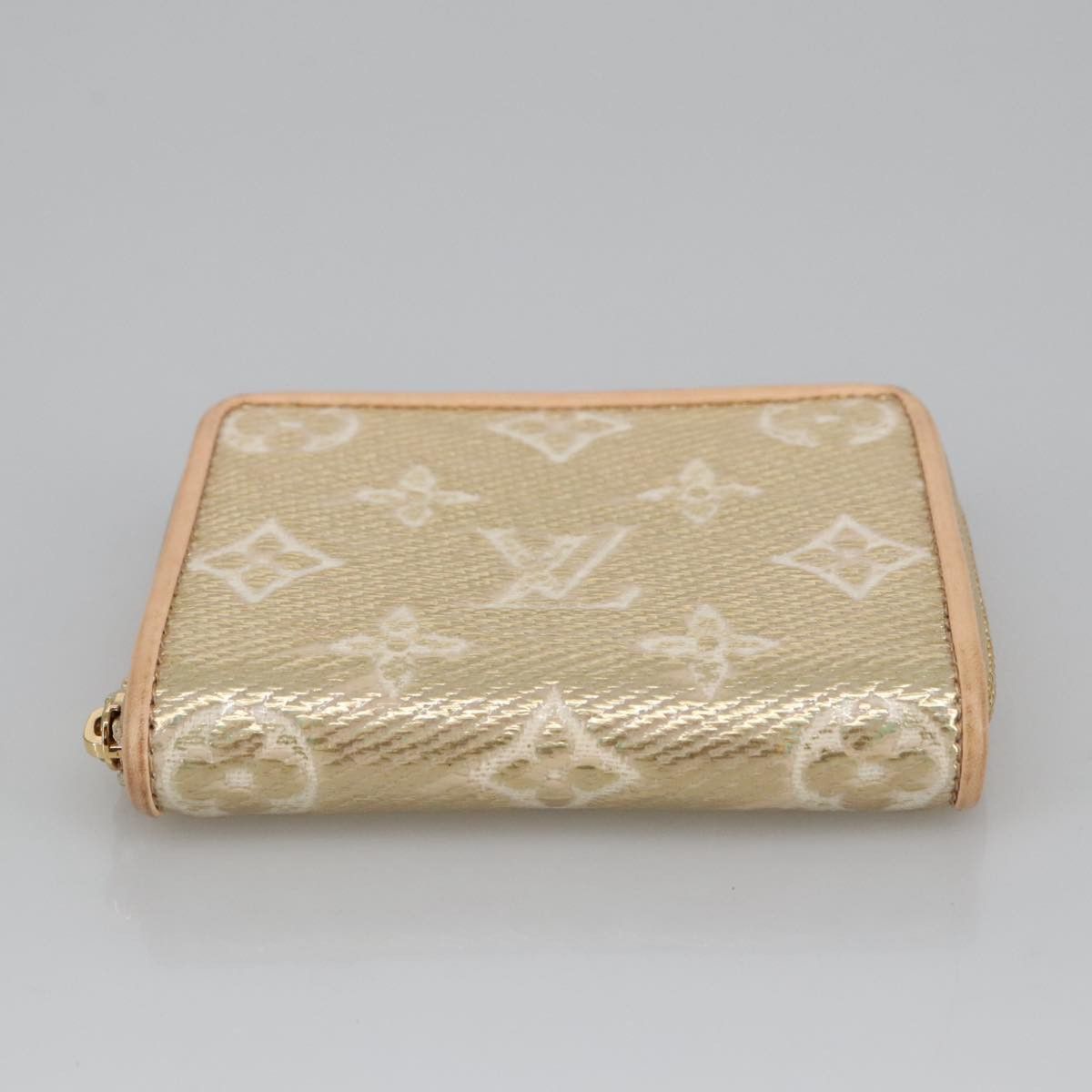 Louis Vuitton Zippy Coin Purse Gold Canvas Wallet (Pre-Owned) Size ONE SIZE - 6 Thumbnail
