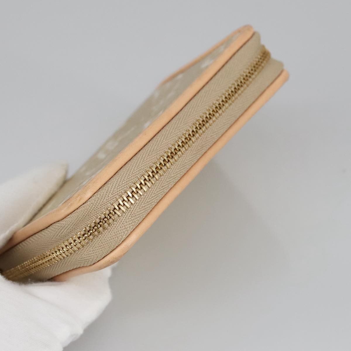 Louis Vuitton Zippy Coin Purse Gold Canvas Wallet (Pre-Owned) Size ONE SIZE - 5 Thumbnail