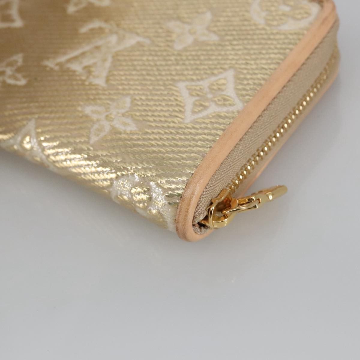 Louis Vuitton Zippy Coin Purse Gold Canvas Wallet (Pre-Owned) Size ONE SIZE - 9 Thumbnail
