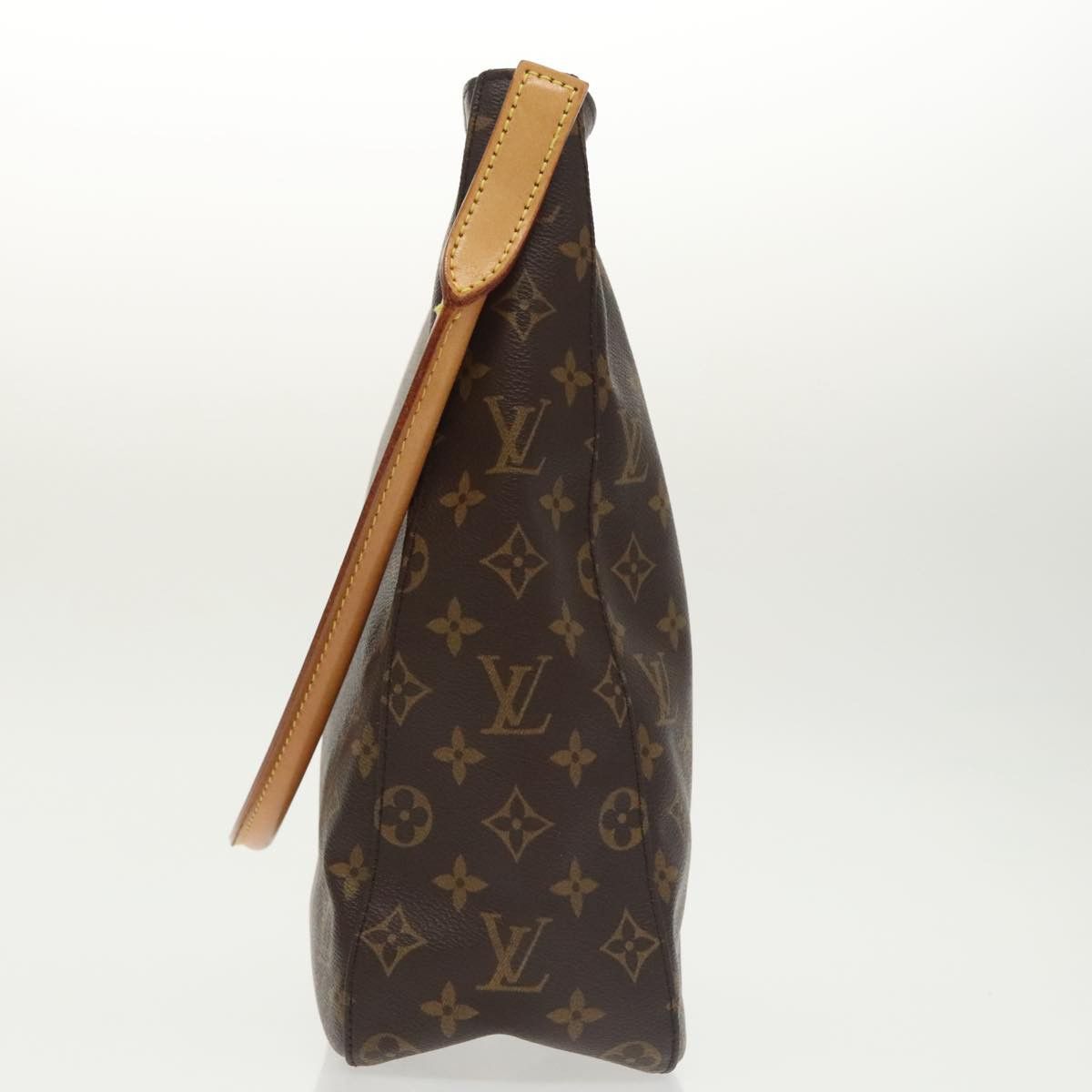 Louis Vuitton Looping Gm Brown Canvas Handbag (Pre-Owned) Size ONE SIZE - 4 Thumbnail