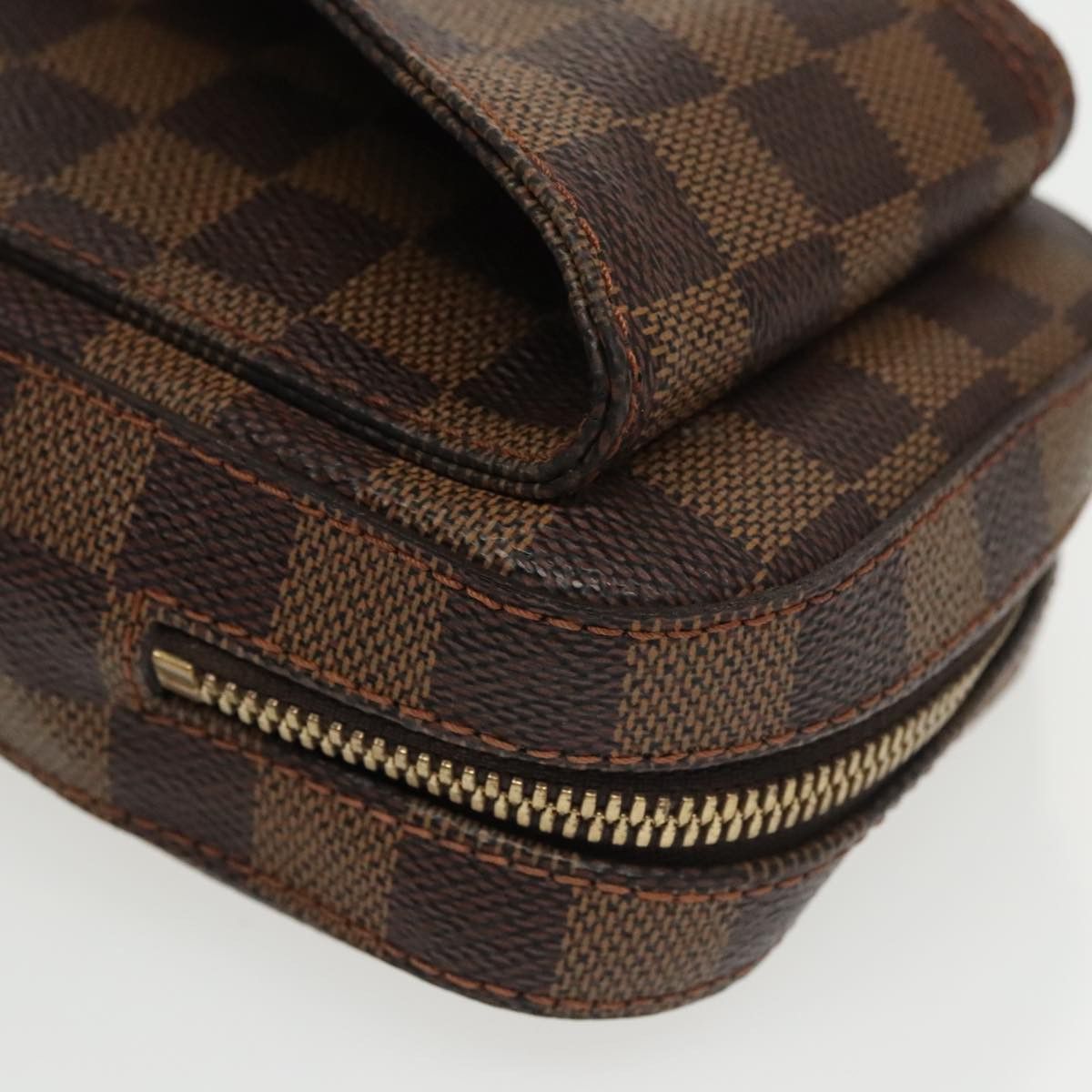 Louis Vuitton Geronimos Brown Canvas Shoulder Bag (Pre-Owned) Size ONE SIZE - 12 Thumbnail