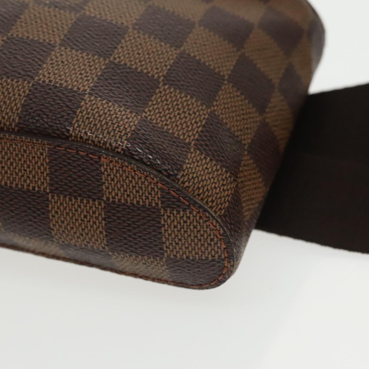 Louis Vuitton Geronimos Brown Canvas Shoulder Bag (Pre-Owned) Size ONE SIZE - 10 Thumbnail