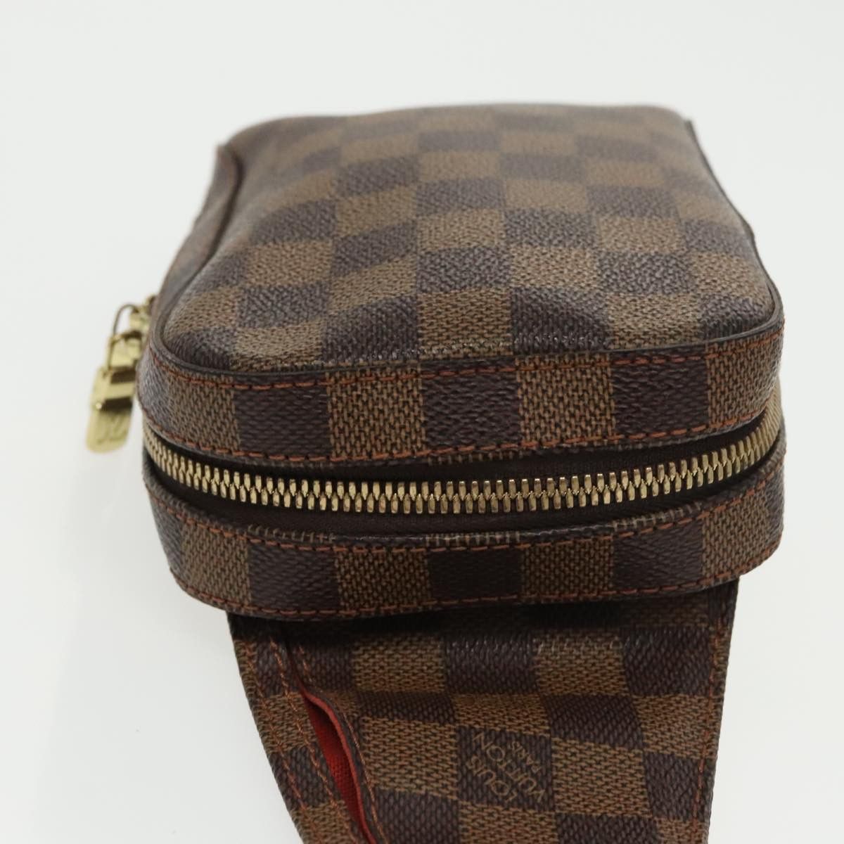 Louis Vuitton Geronimos Brown Canvas Shoulder Bag (Pre-Owned) Size ONE SIZE - 4 Thumbnail