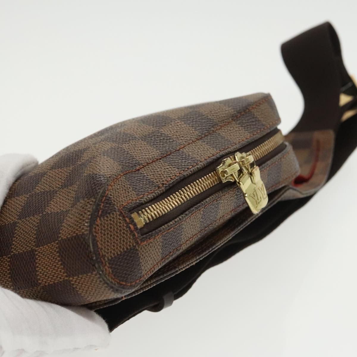 Louis Vuitton Geronimos Brown Canvas Shoulder Bag (Pre-Owned) Size ONE SIZE - 5 Thumbnail