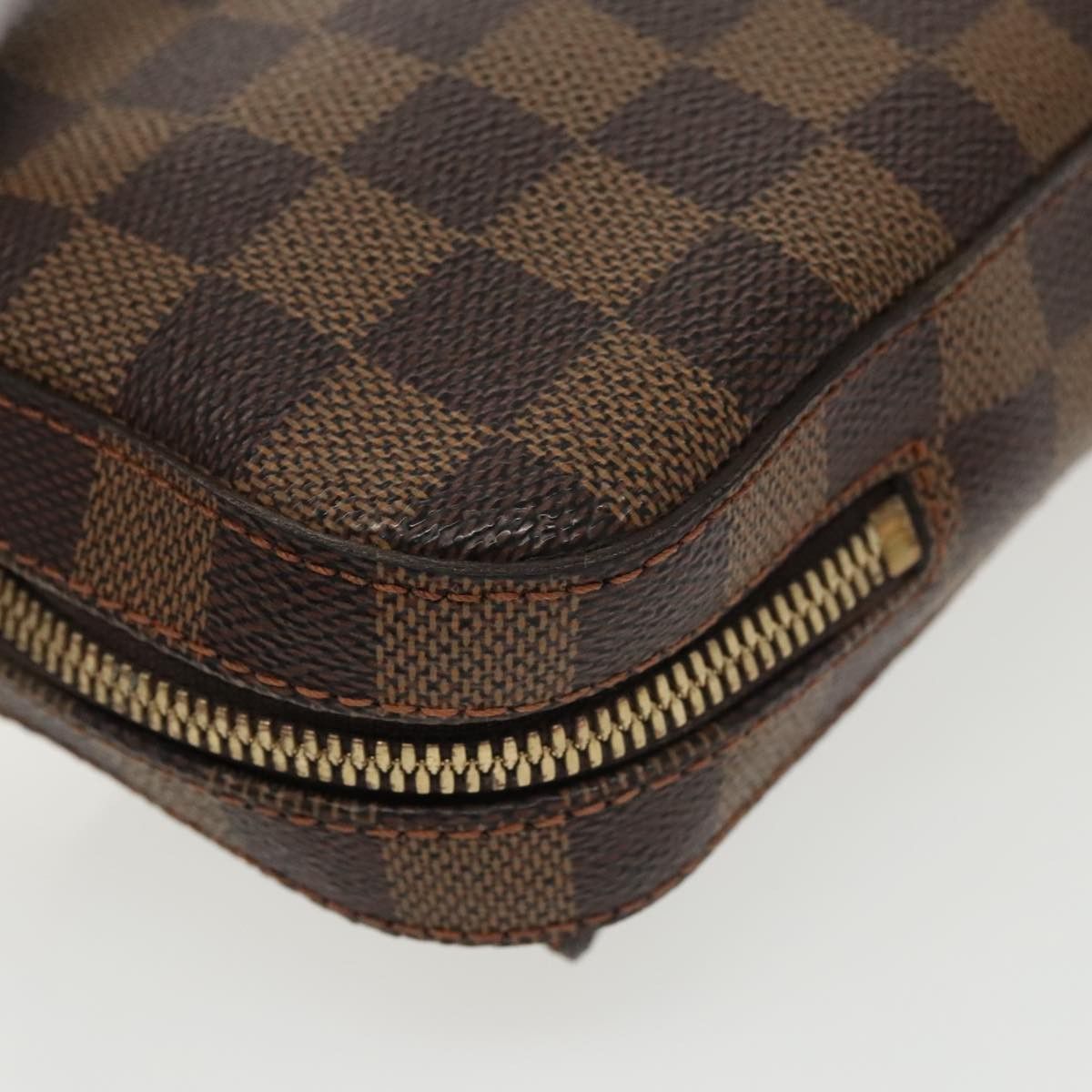 Louis Vuitton Geronimos Brown Canvas Shoulder Bag (Pre-Owned) Size ONE SIZE - 9 Thumbnail