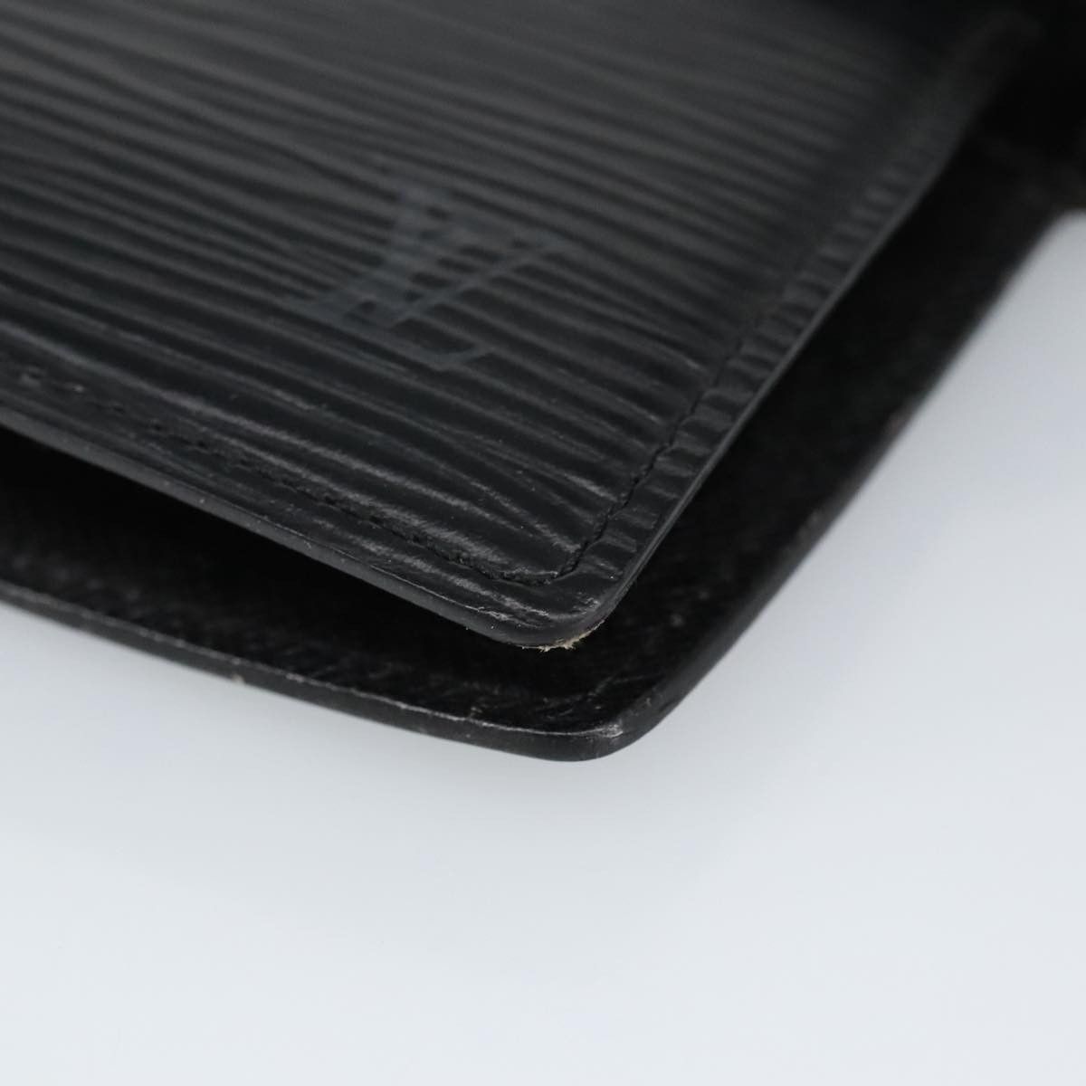 Louis Vuitton Agenda Cover Black Leather Wallet (Pre-Owned) Size ONE SIZE - 7 Thumbnail