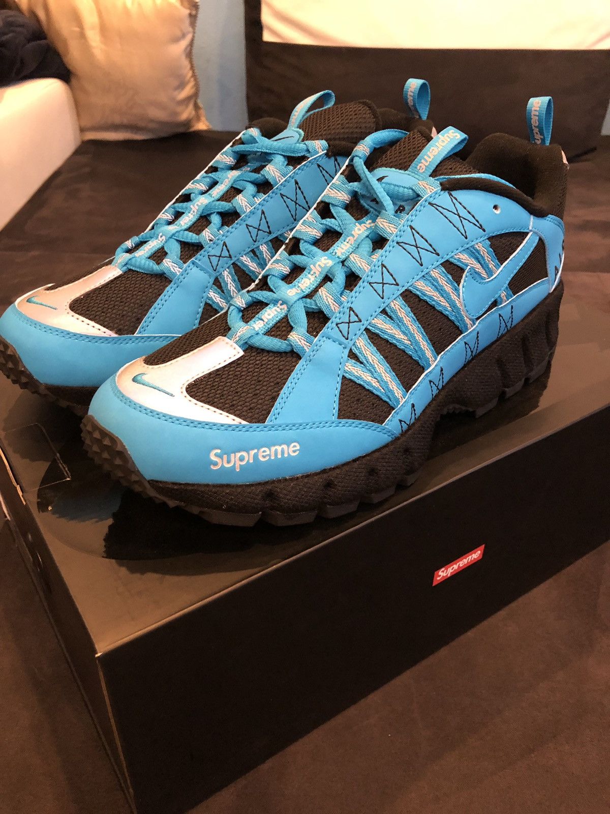 Air Humara 17 Supreme Nike Blue