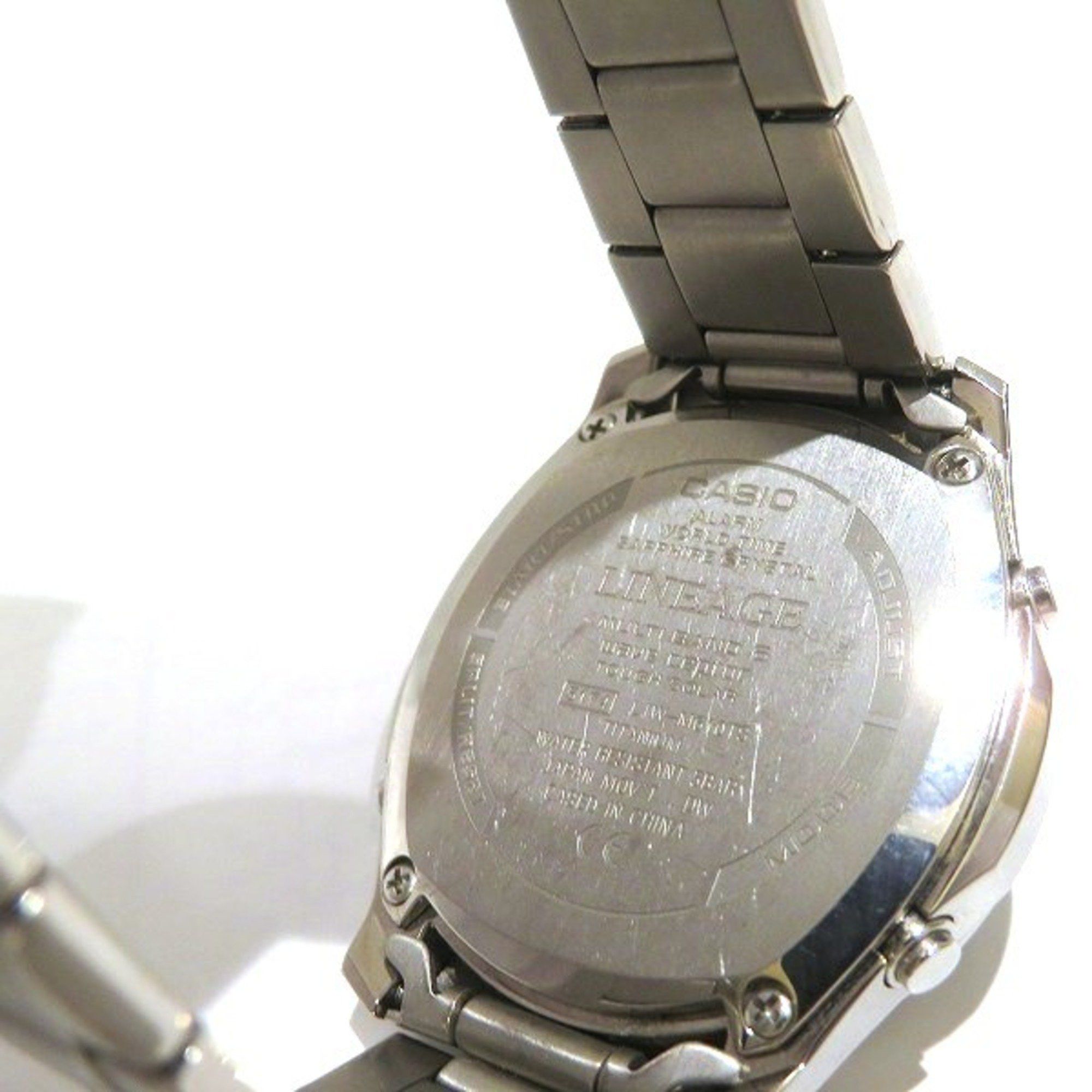 Casio Casio LIW-M610TS Radio Solar Men's Watch Wristwatch Size ONE SIZE - 5 Thumbnail