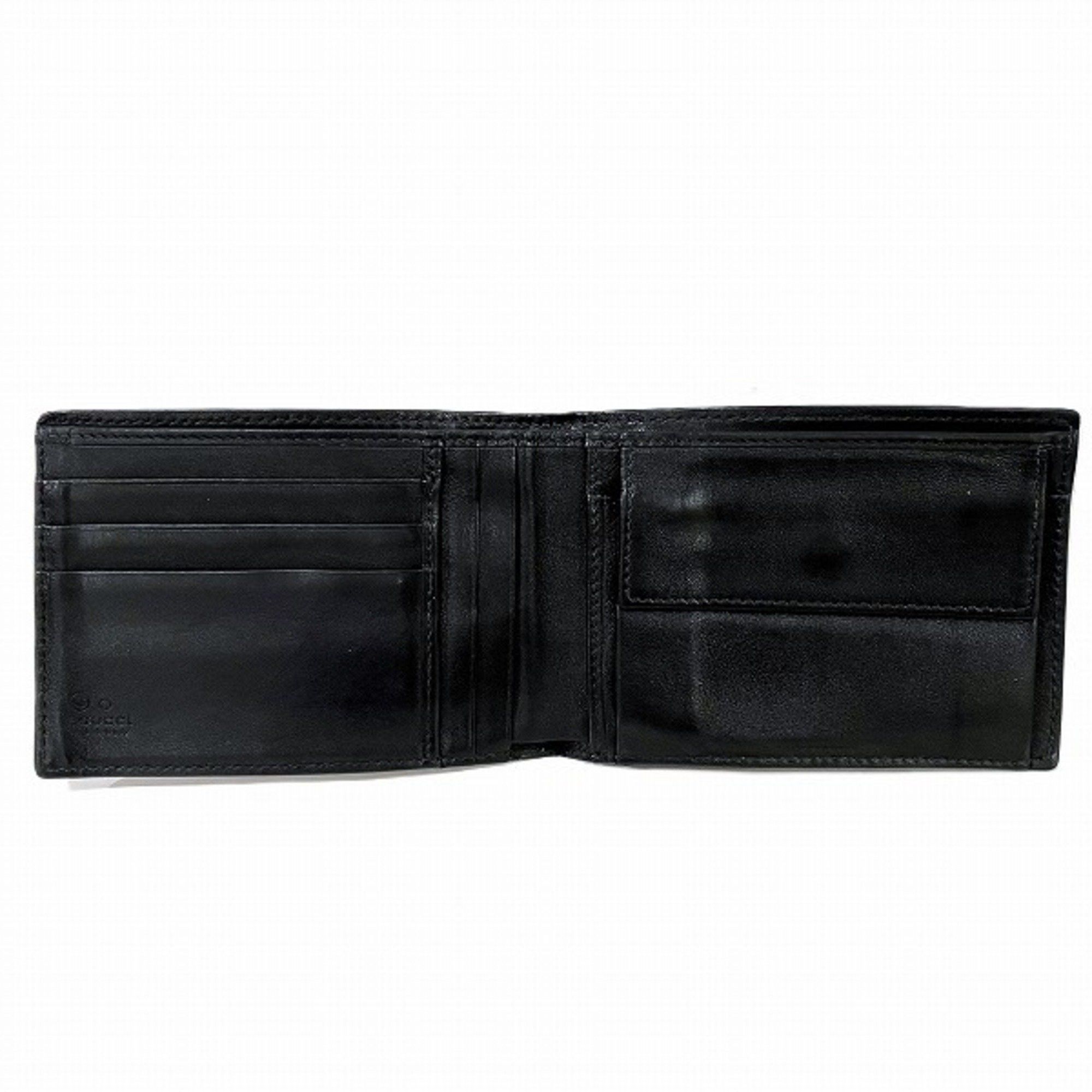 Gucci GUCCI Micro Guccissima 292534 Bi-fold Wallet for Men Size ONE SIZE - 2 Thumbnail
