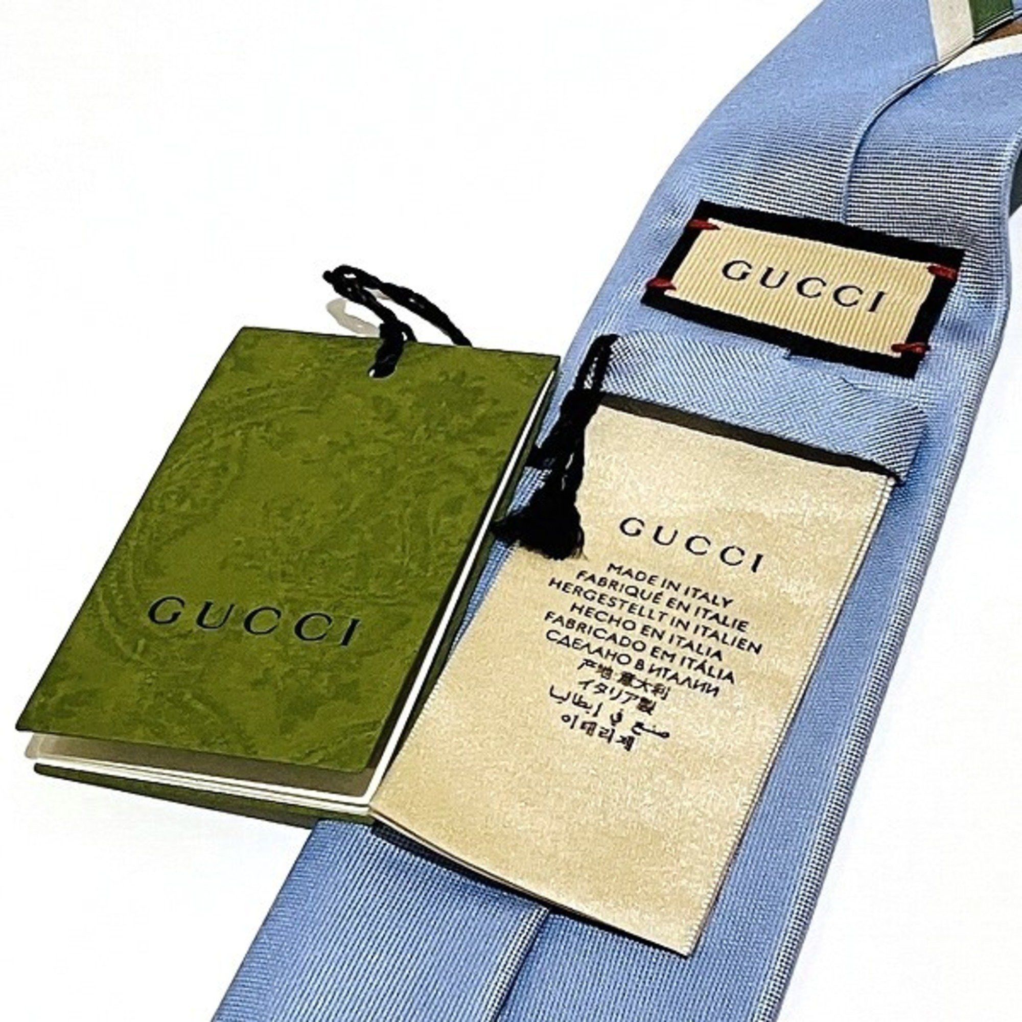 Gucci GUCCI Interlocking G 721225 Silk Necktie for Men Size ONE SIZE - 4 Thumbnail
