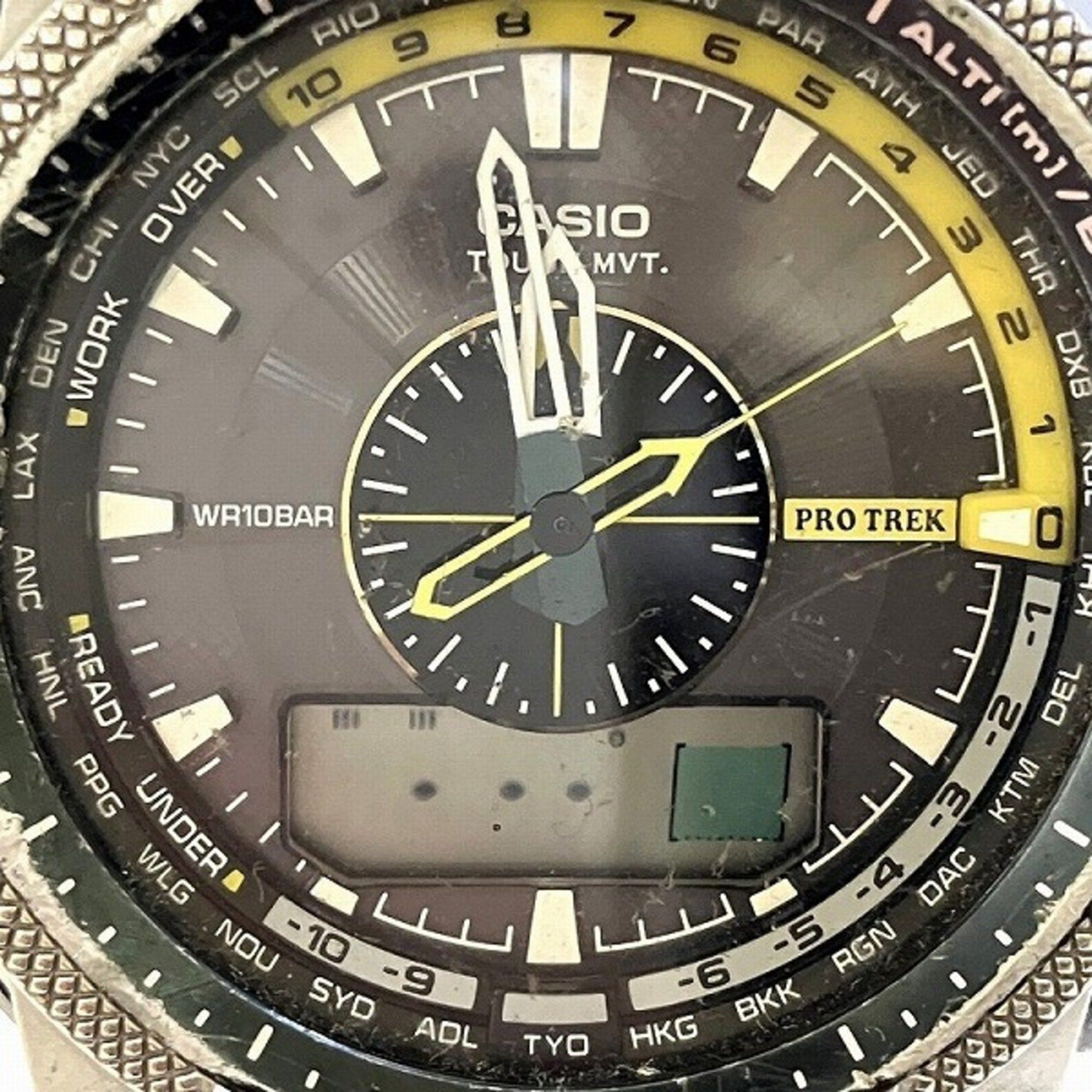 Casio Casio Pro Trek PRW5000T Solar Watch Men's Size ONE SIZE - 4 Thumbnail