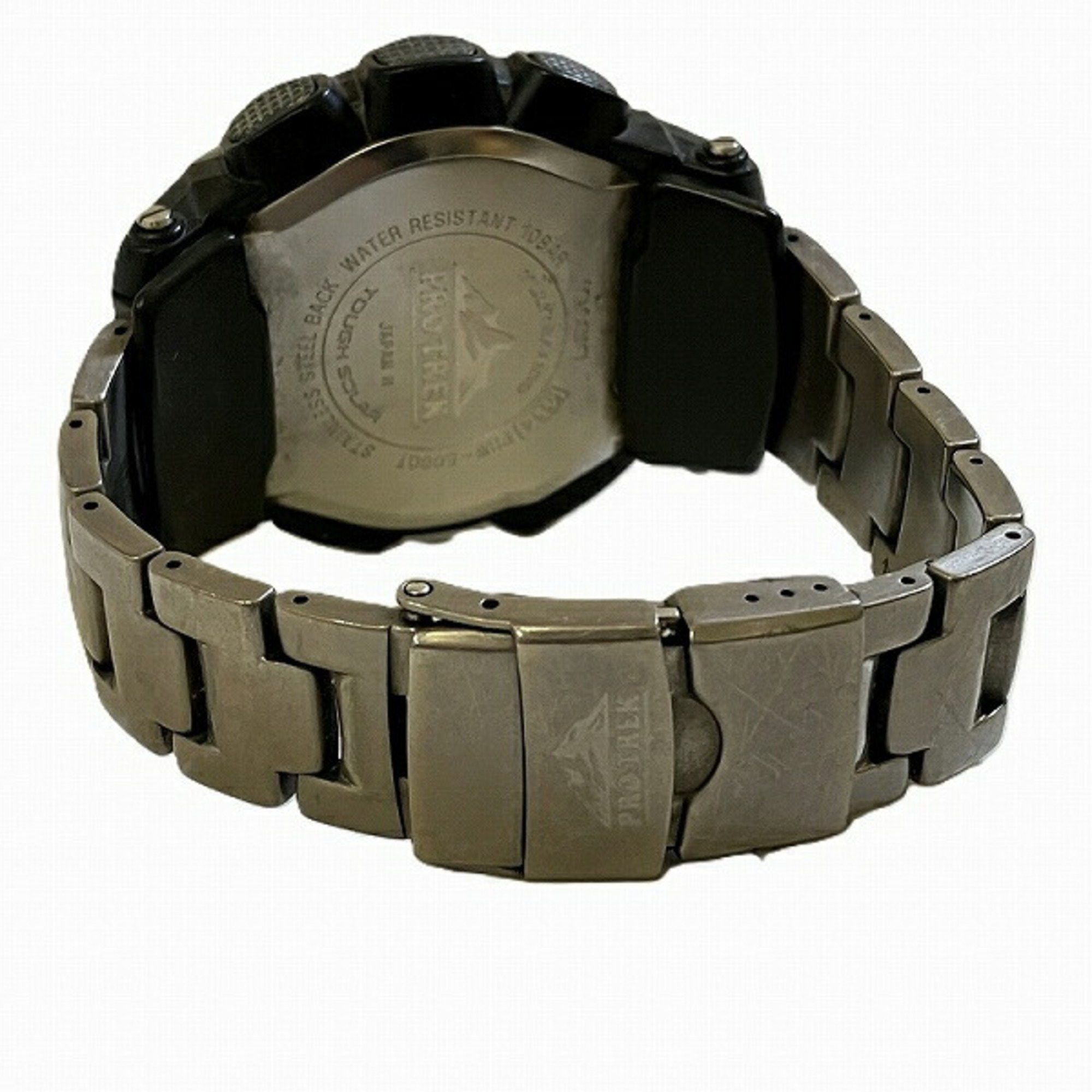 Casio Casio Pro Trek PRW5000T Solar Watch Men's Size ONE SIZE - 6 Thumbnail