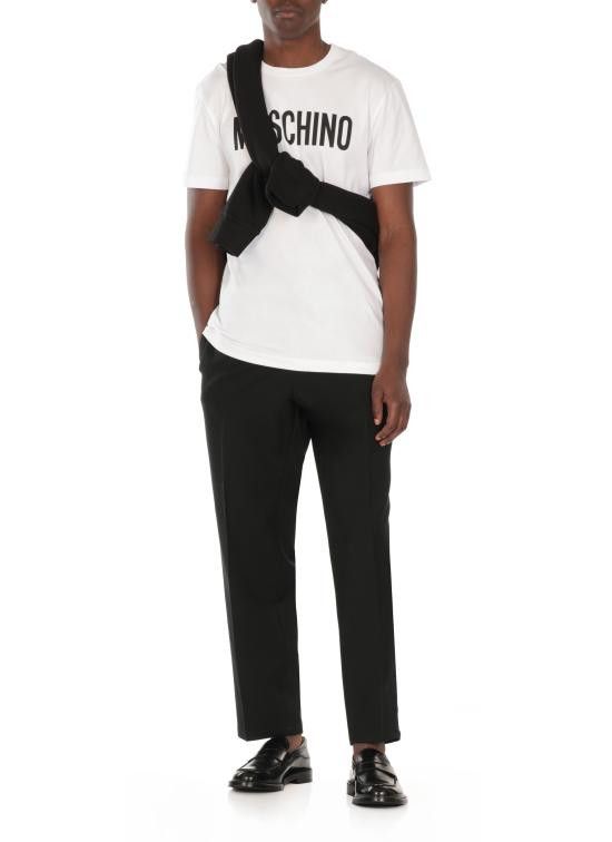 Moschino MOSCHINO Men T-Shirts 0720 02411001 White Size US S / EU 44-46 / 1 - 2 Thumbnail