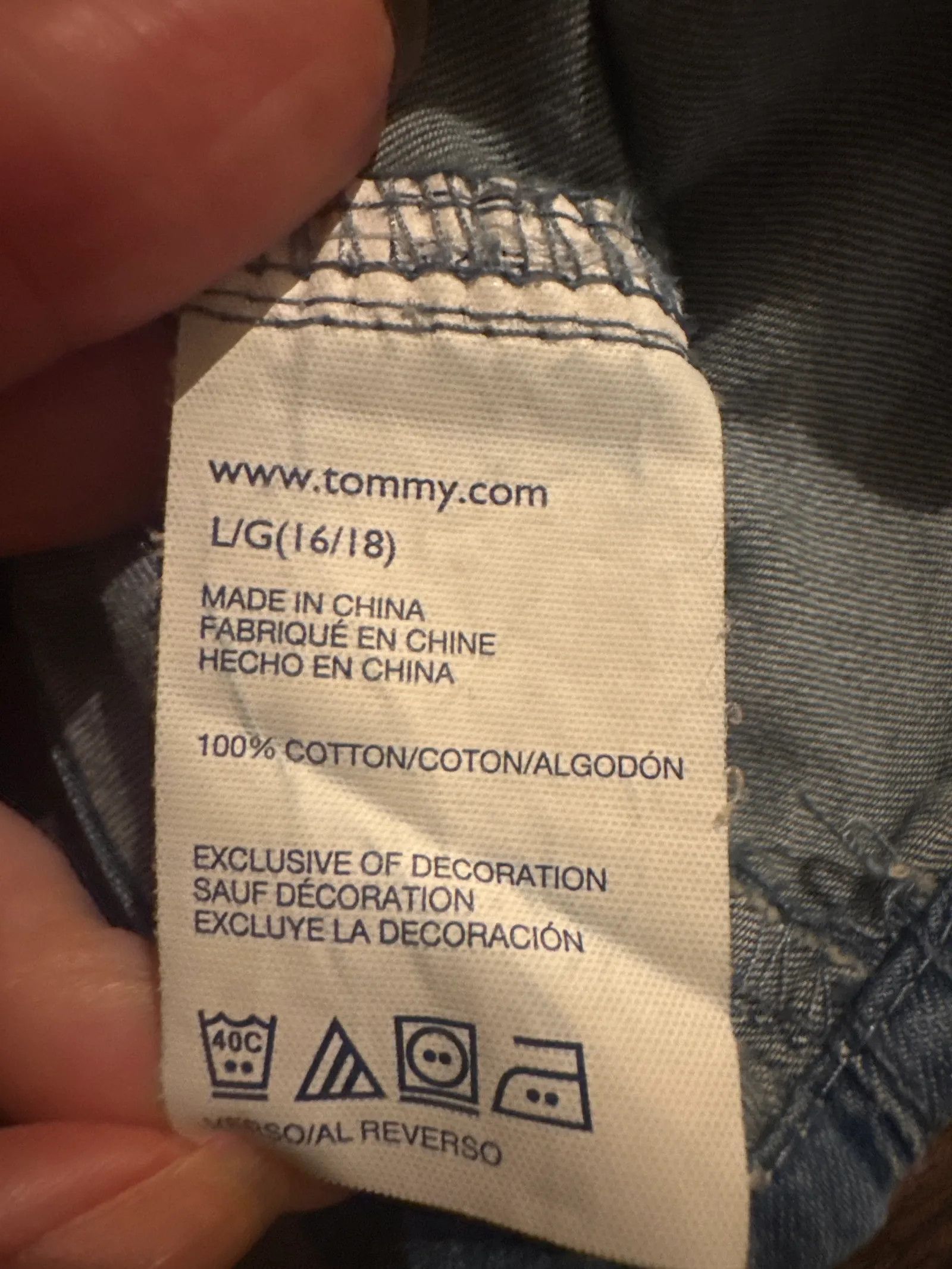 Tommy Hilfiger Tommy Hilfiger Shirt Size US L / EU 52-54 / 3 - 3 Thumbnail