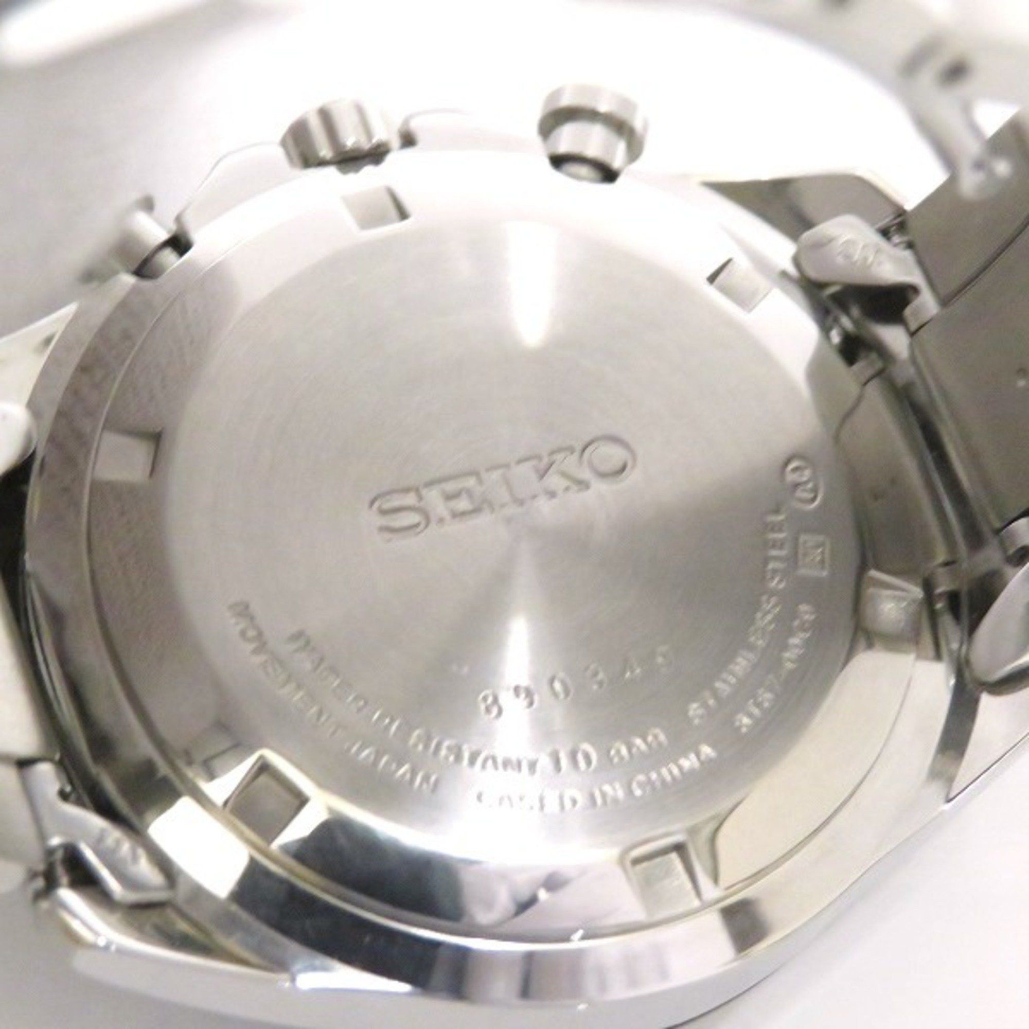 Seiko Seiko 8T67-00C0 Quartz Men's Watch Wristwatch Size ONE SIZE - 5 Thumbnail