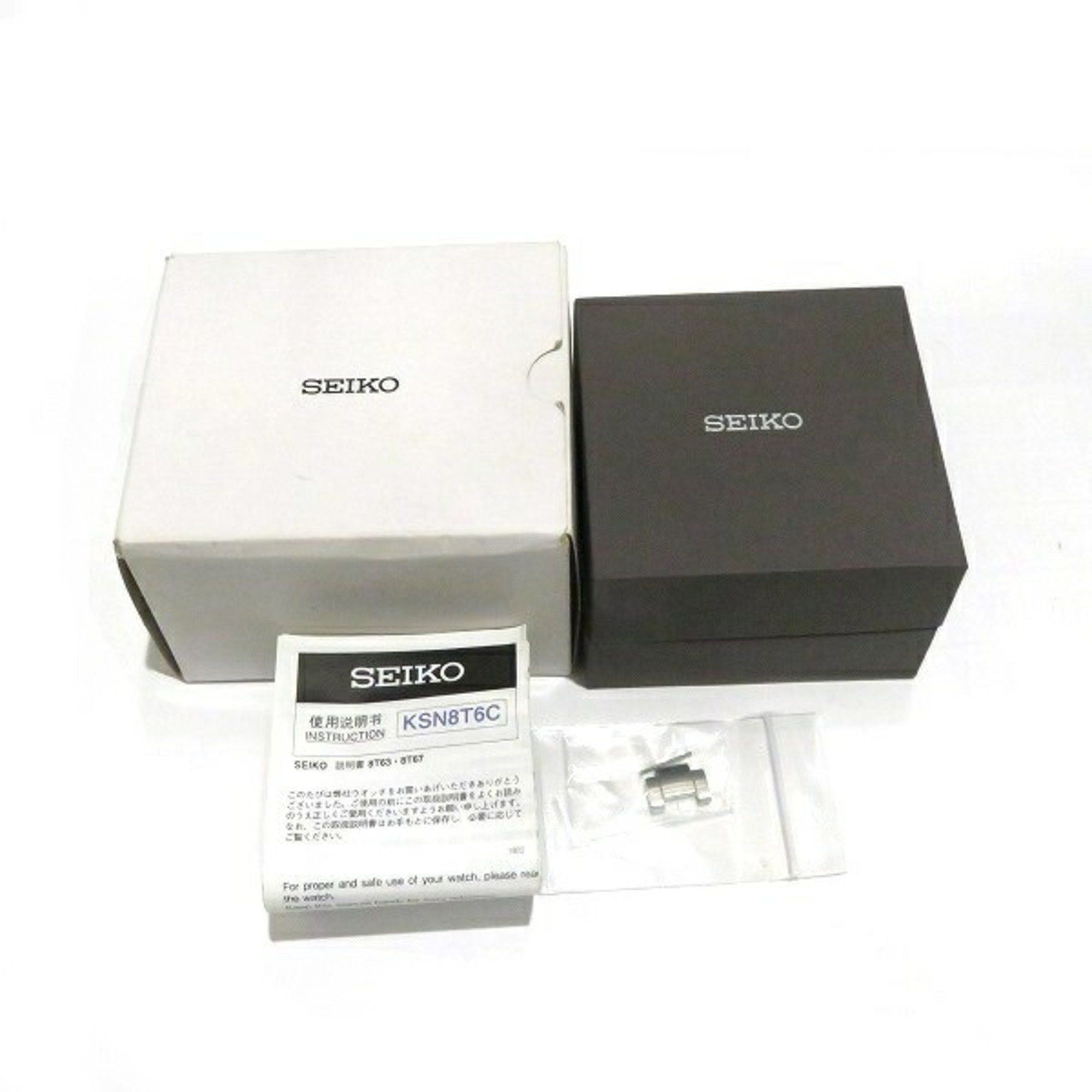 Seiko Seiko 8T67-00C0 Quartz Men's Watch Wristwatch Size ONE SIZE - 8 Thumbnail