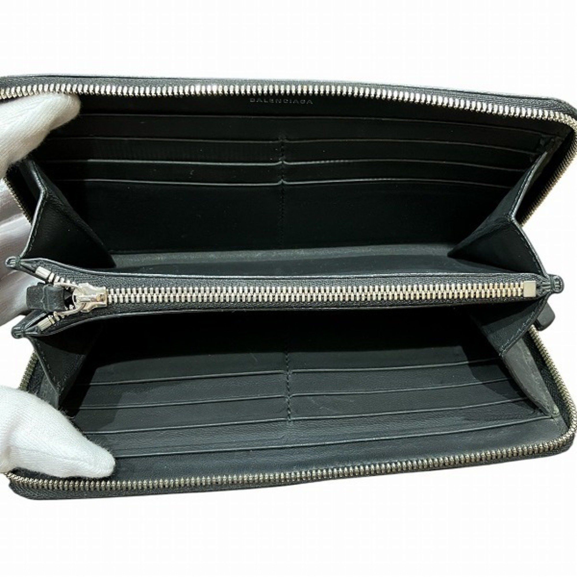 Balenciaga Balenciaga 551935 Round Long Wallet for Men Size ONE SIZE - 2 Thumbnail