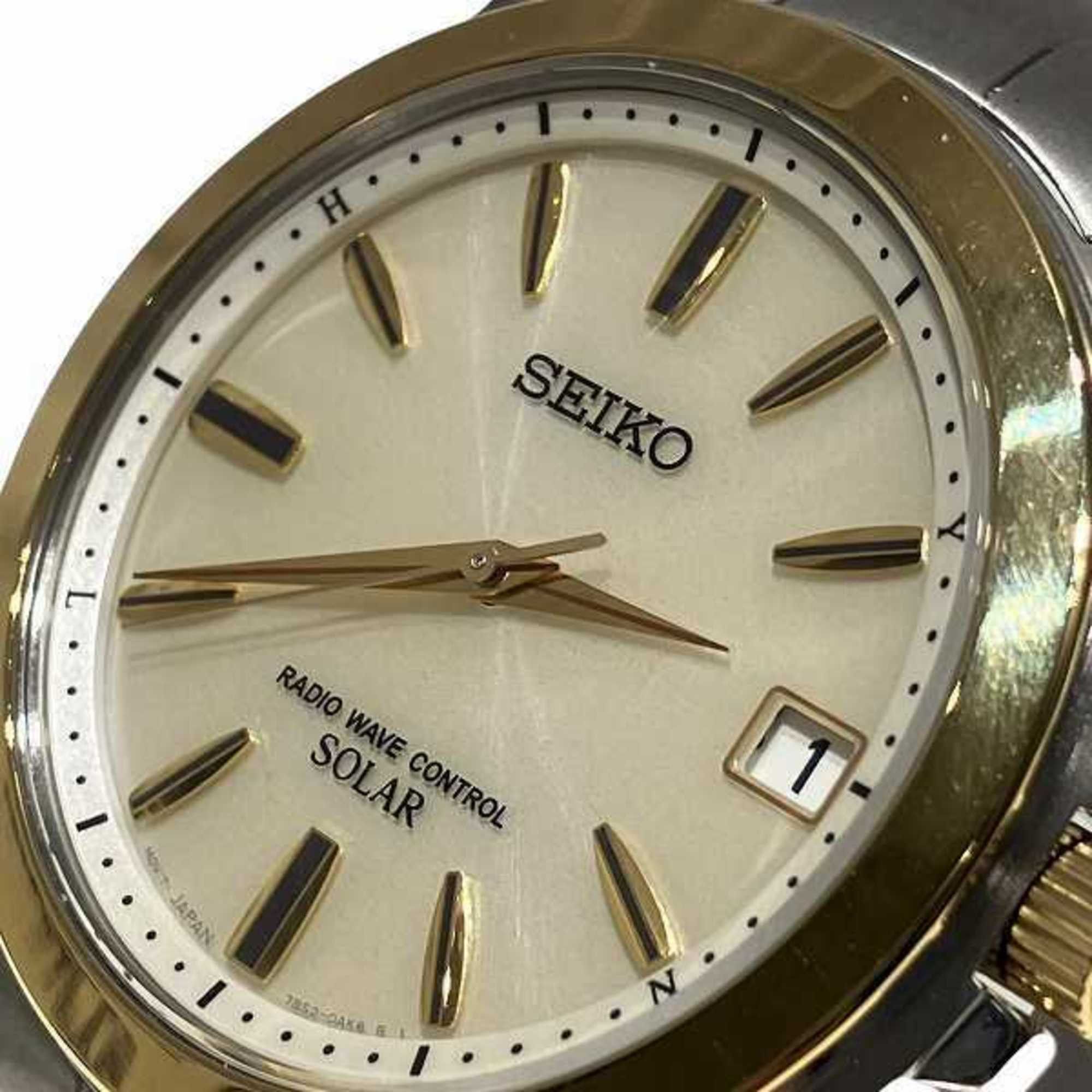 Seiko Seiko 7B52-0AF0 Radio Solar Watch Men's Size ONE SIZE - 4 Thumbnail