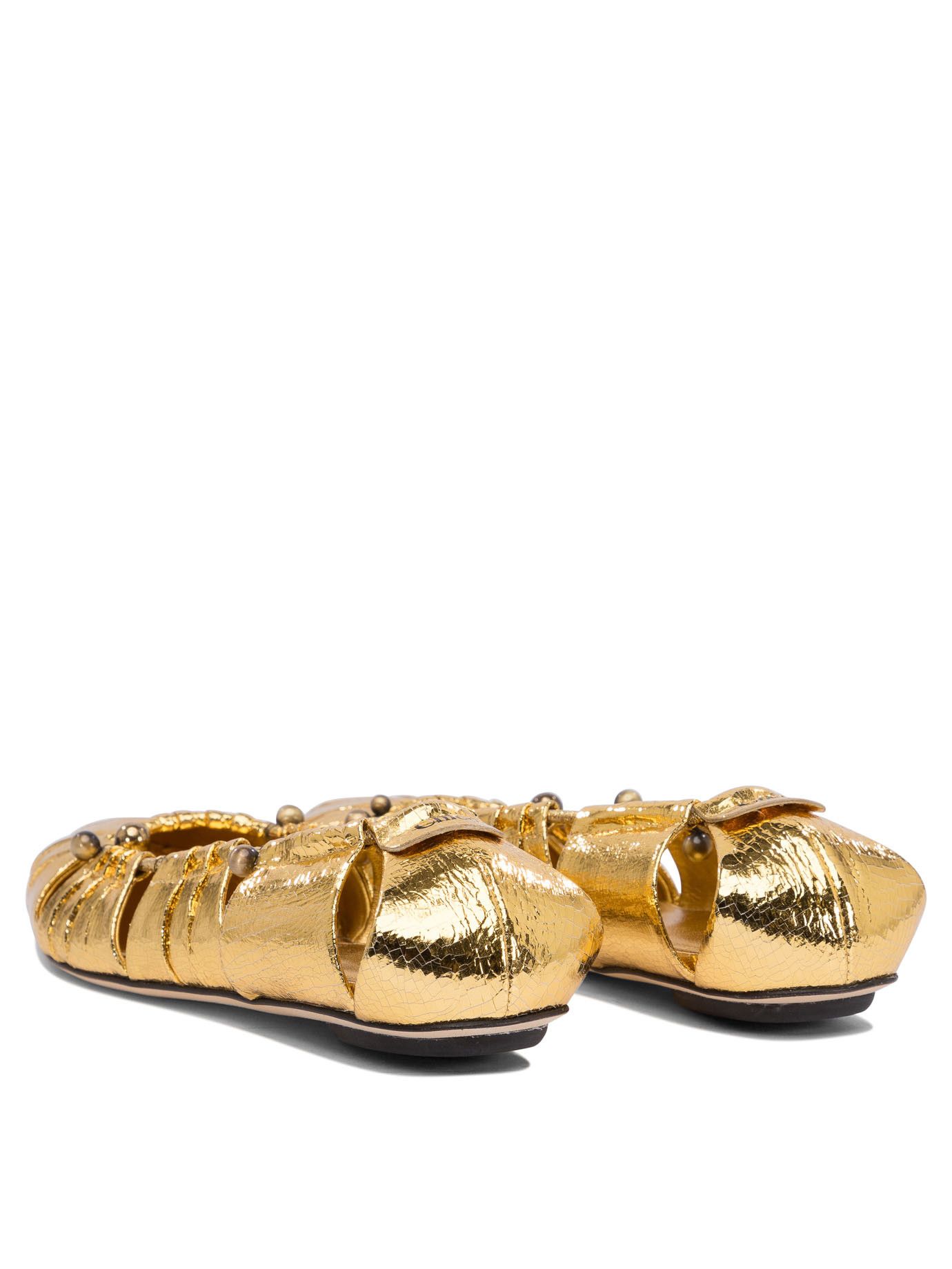 Chloe Ballet Flats Cut-Out Details Size US 9 / IT 39 - 4 Thumbnail