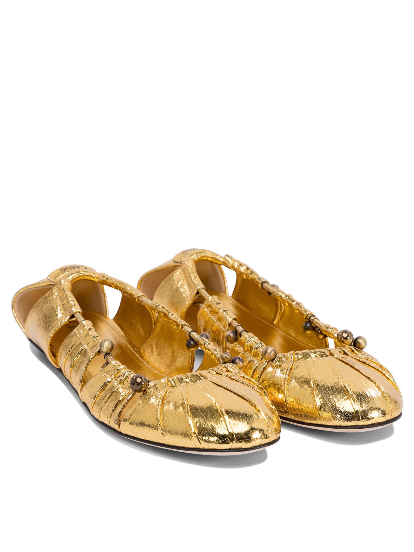 Chloe Ballet Flats Cut-Out Details Size US 9 / IT 39 - 2 Thumbnail