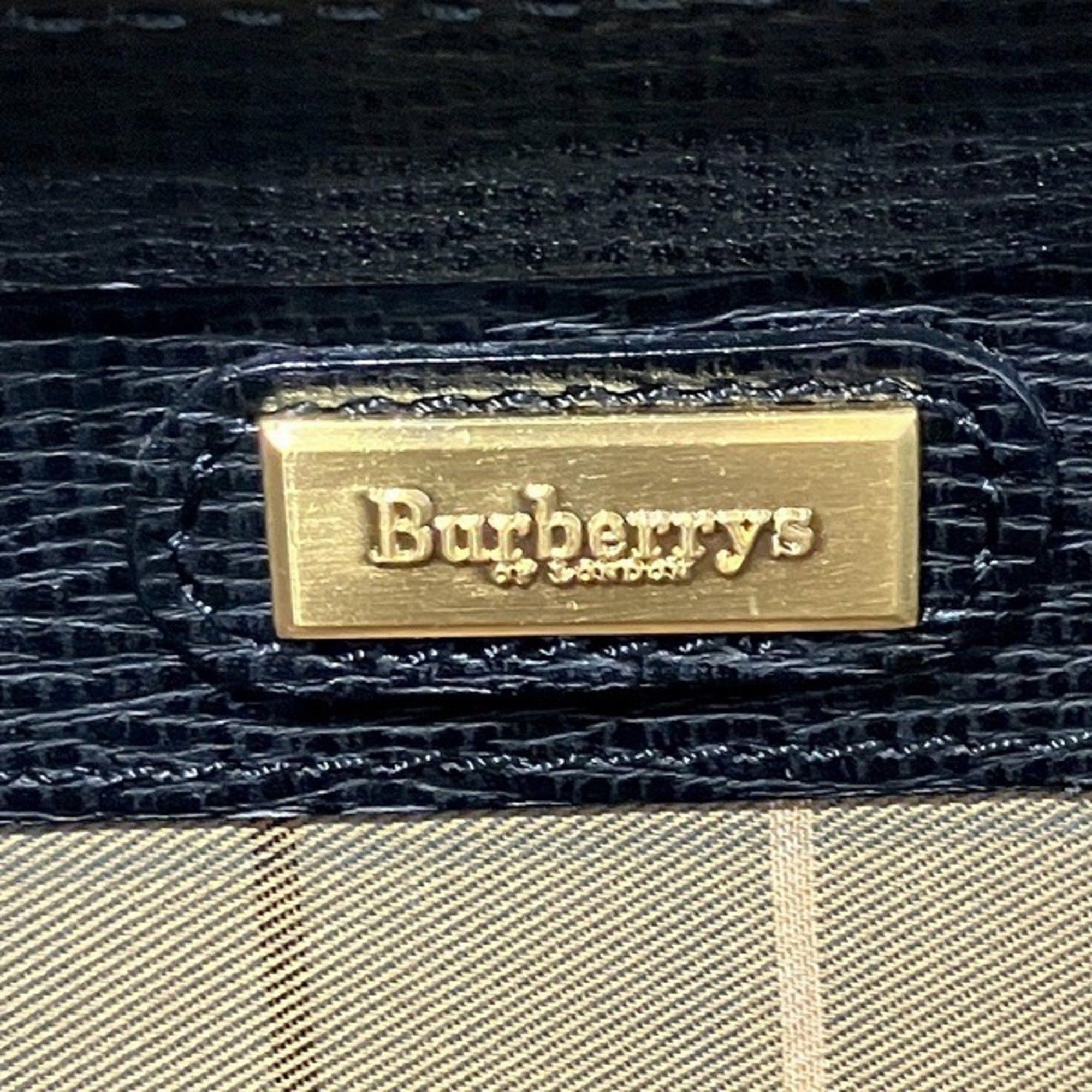 Burberry Burberry Black Leather Bag Handbag Doctor's Men's Size ONE SIZE - 5 Thumbnail