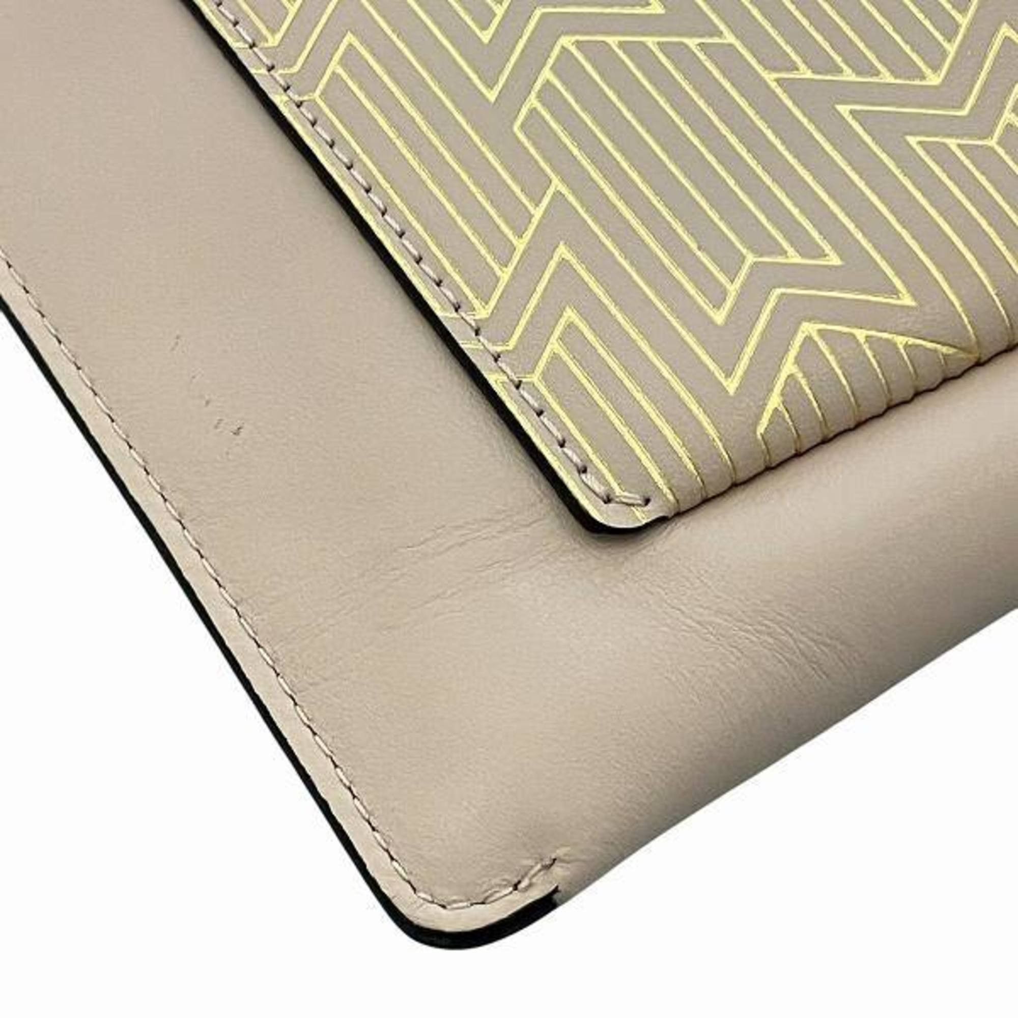 Michael Kors Michael Kors Ivory Leather Bag Clutch for Women Size ONE SIZE - 4 Thumbnail