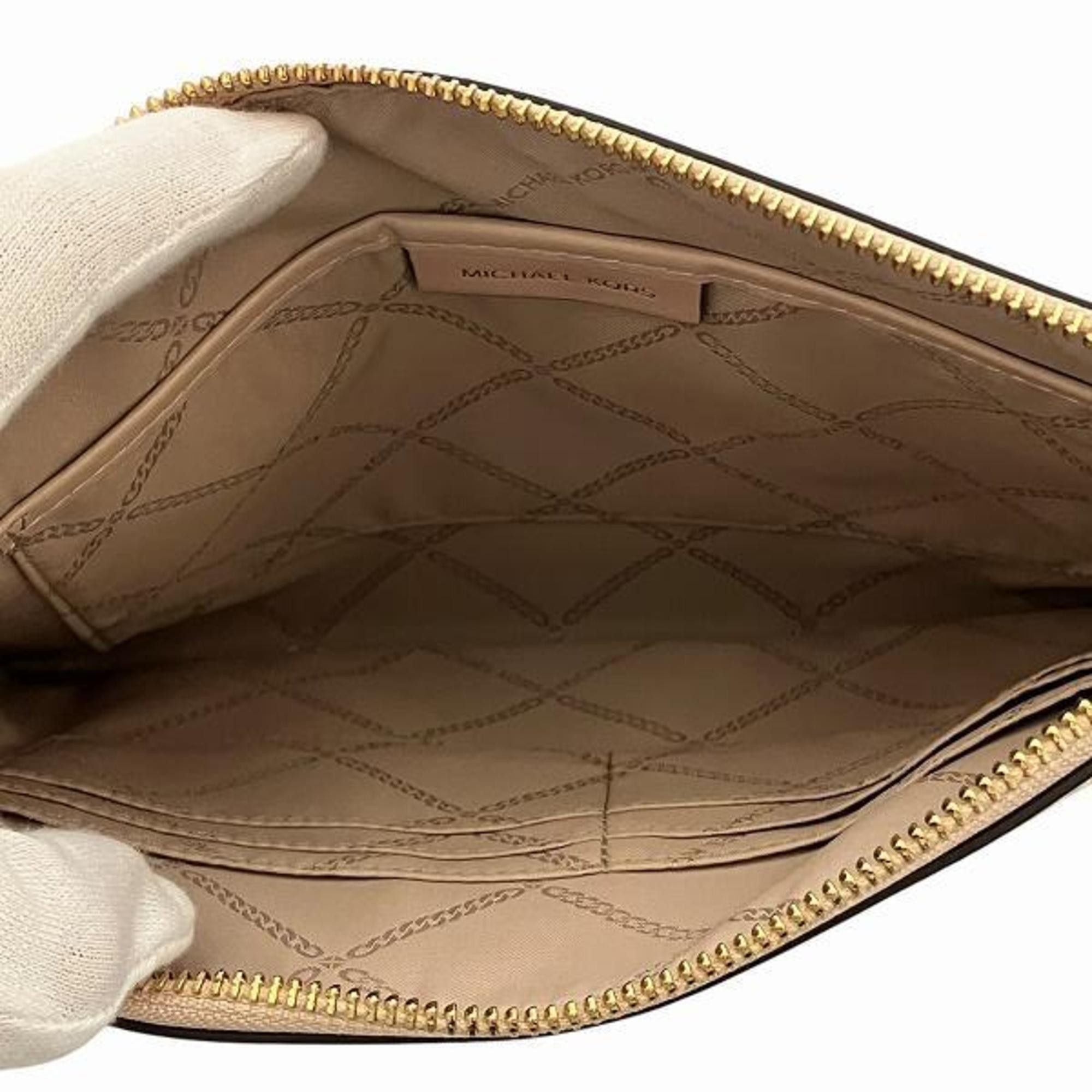 Michael Kors Michael Kors Ivory Leather Bag Clutch for Women Size ONE SIZE - 6 Thumbnail