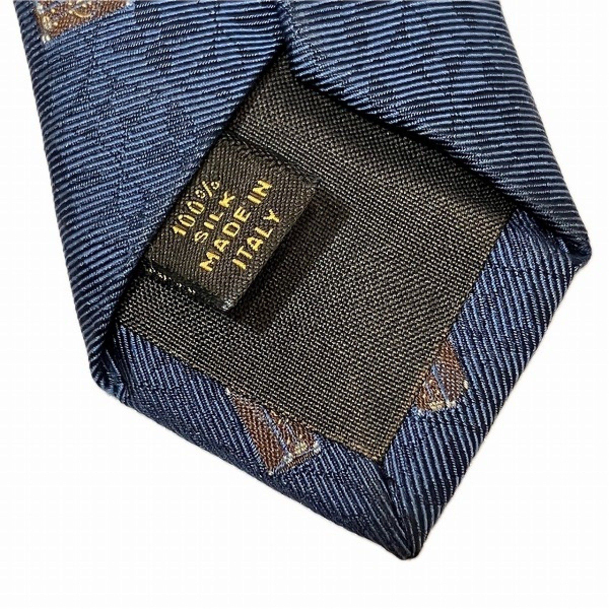 Louis Vuitton Louis Vuitton M73660 Trunk Embroidered Accessory Necktie Men's Size ONE SIZE - 7 Thumbnail