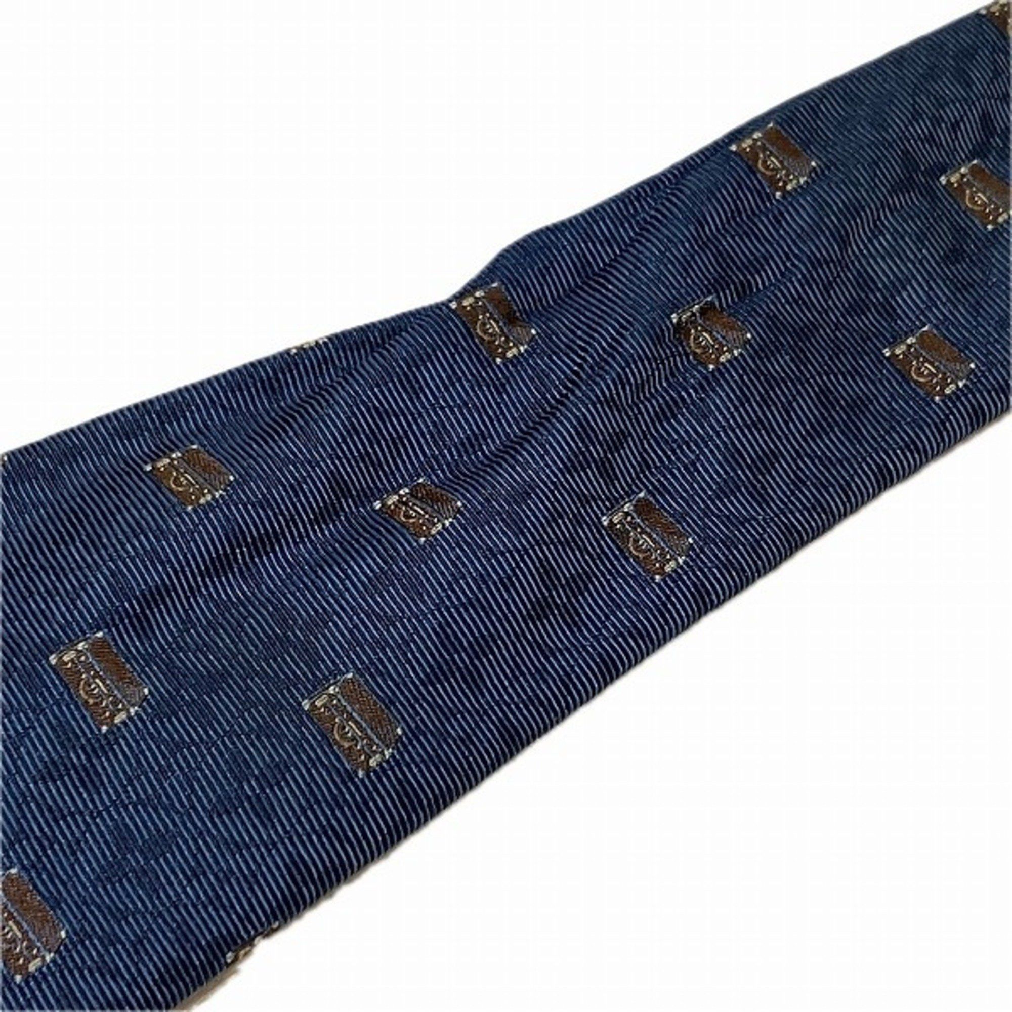 Louis Vuitton Louis Vuitton M73660 Trunk Embroidered Accessory Necktie Men's Size ONE SIZE - 8 Thumbnail