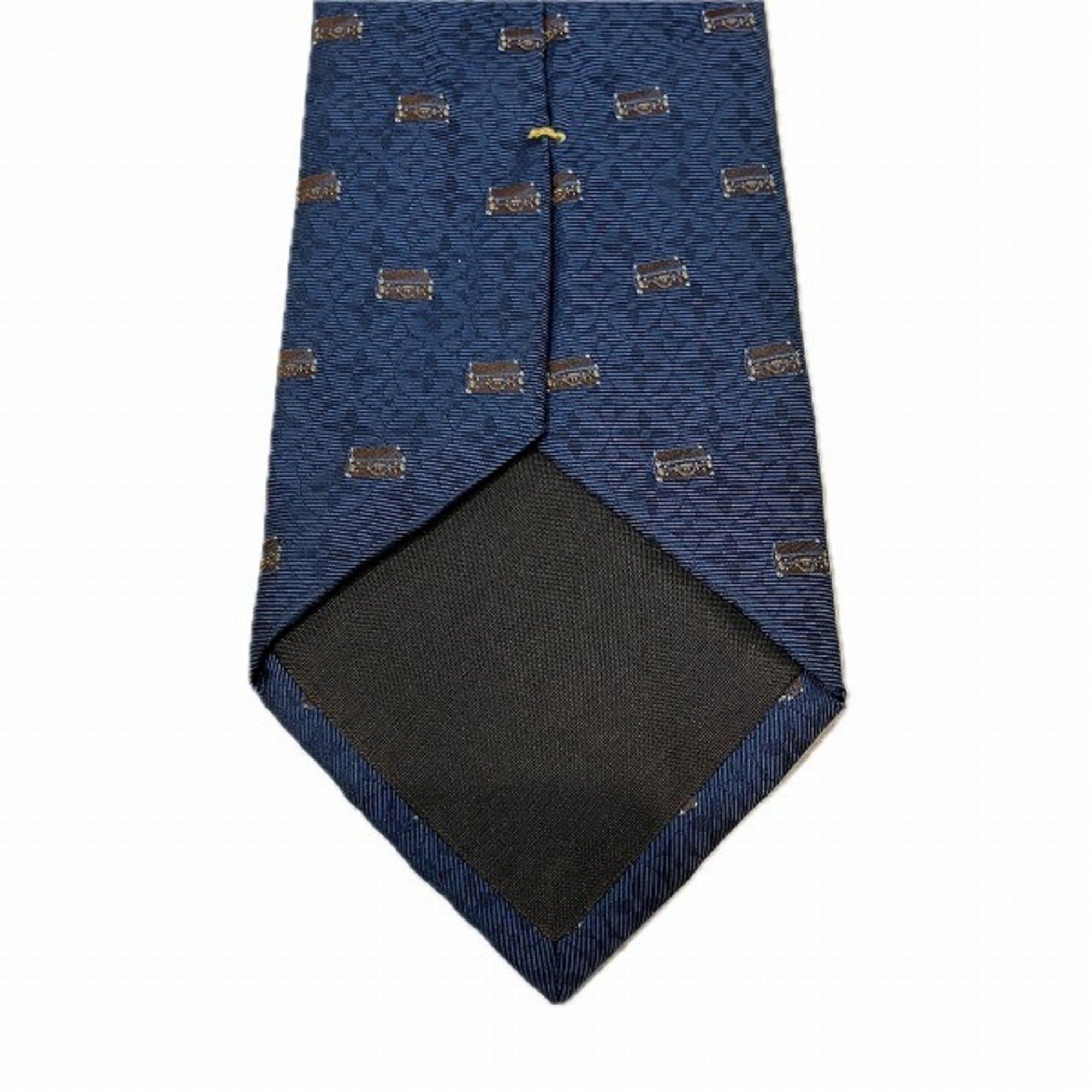 Louis Vuitton Louis Vuitton M73660 Trunk Embroidered Accessory Necktie Men's Size ONE SIZE - 2 Thumbnail