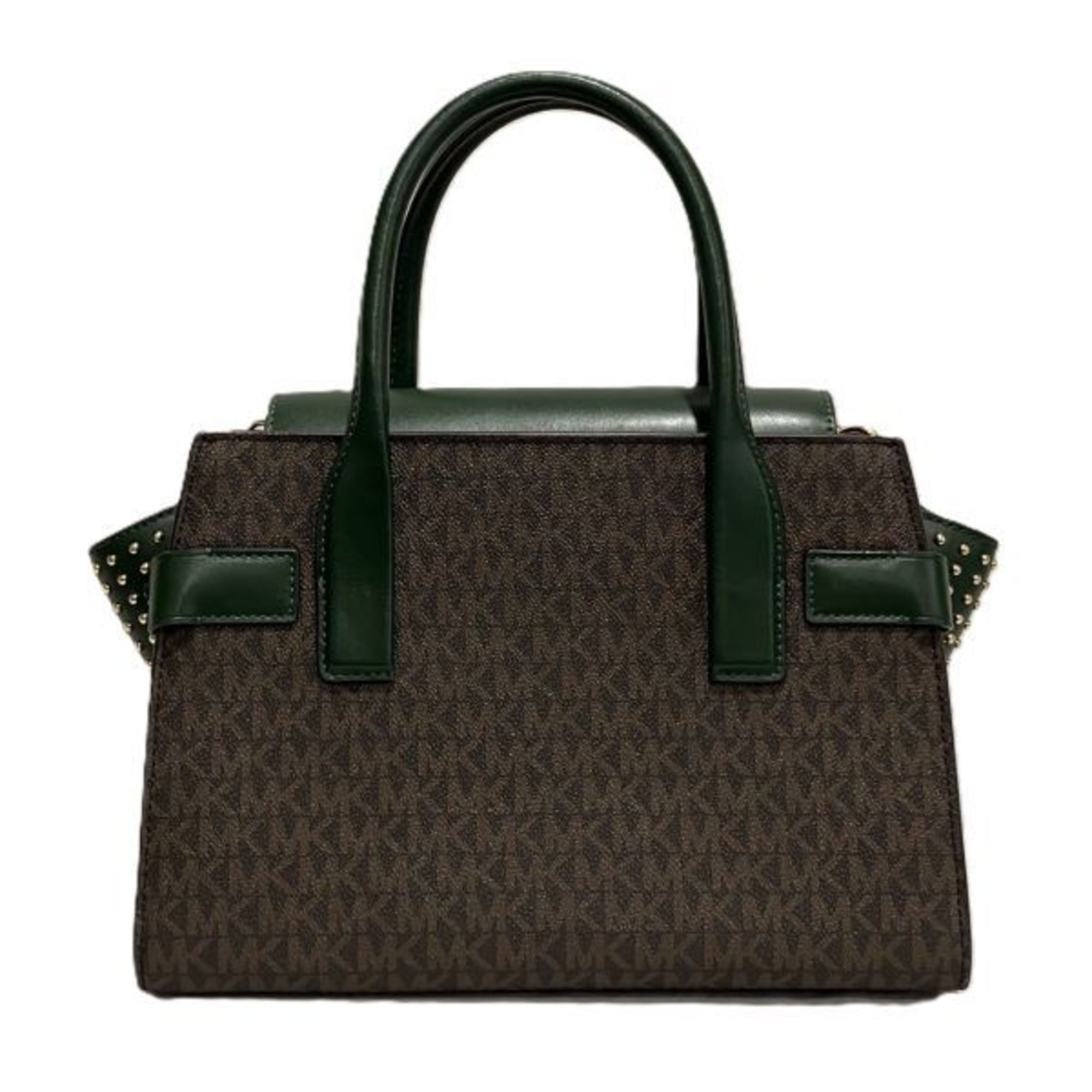 Michael Kors Michael Kors Carmen Flap Satchel Small MK Signature 3WAY Bag Handbag Shoulder Women's Size ONE SIZE - 2 Thumbnail
