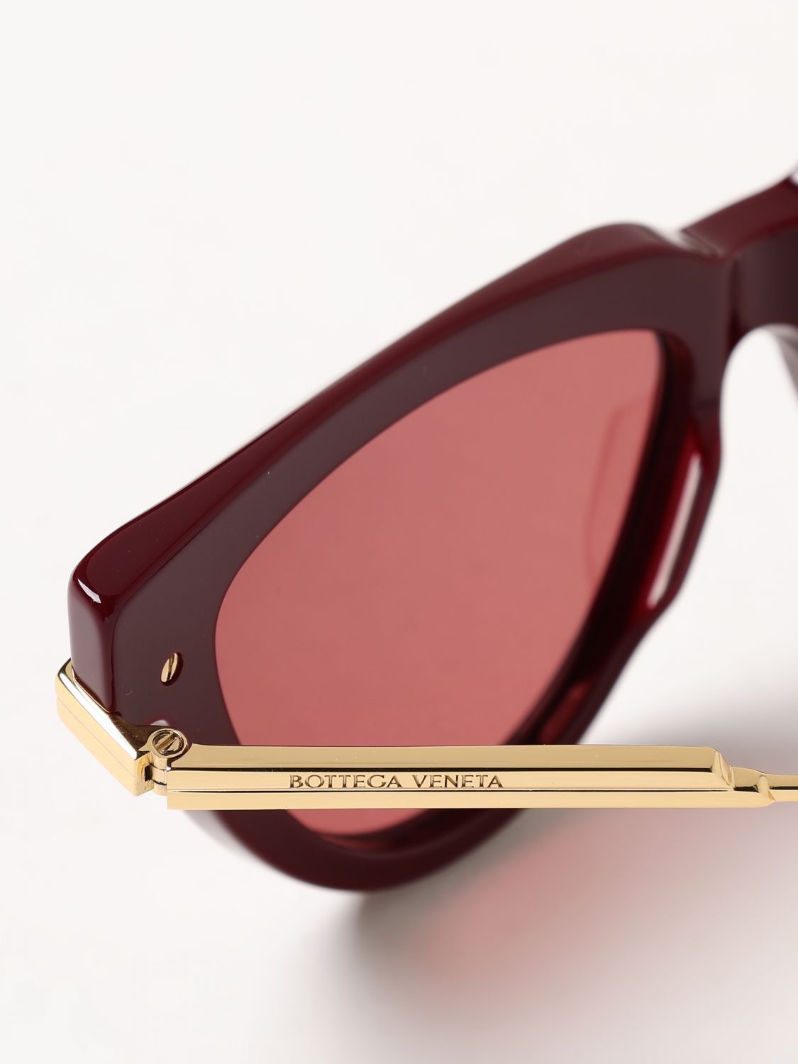 Bottega Veneta Bottega Veneta Optical Frames Woman Burgundy Size ONE SIZE - 4 Thumbnail