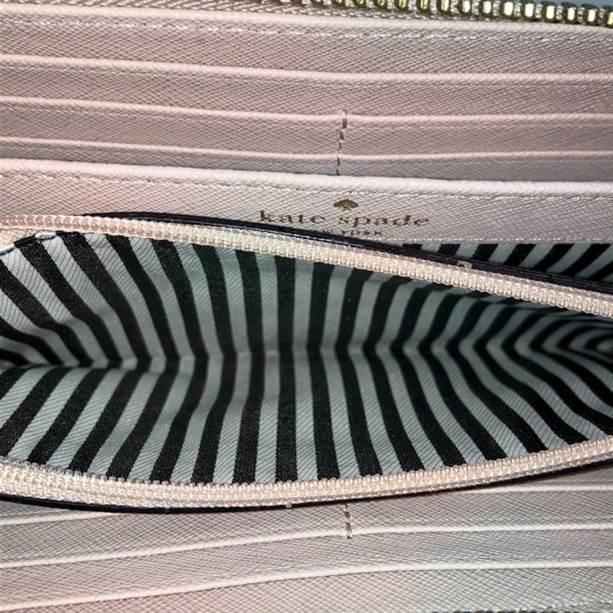 Kate Spade Kate Spade New York Pink Leather Long Wallet for Women Size ONE SIZE - 5 Thumbnail