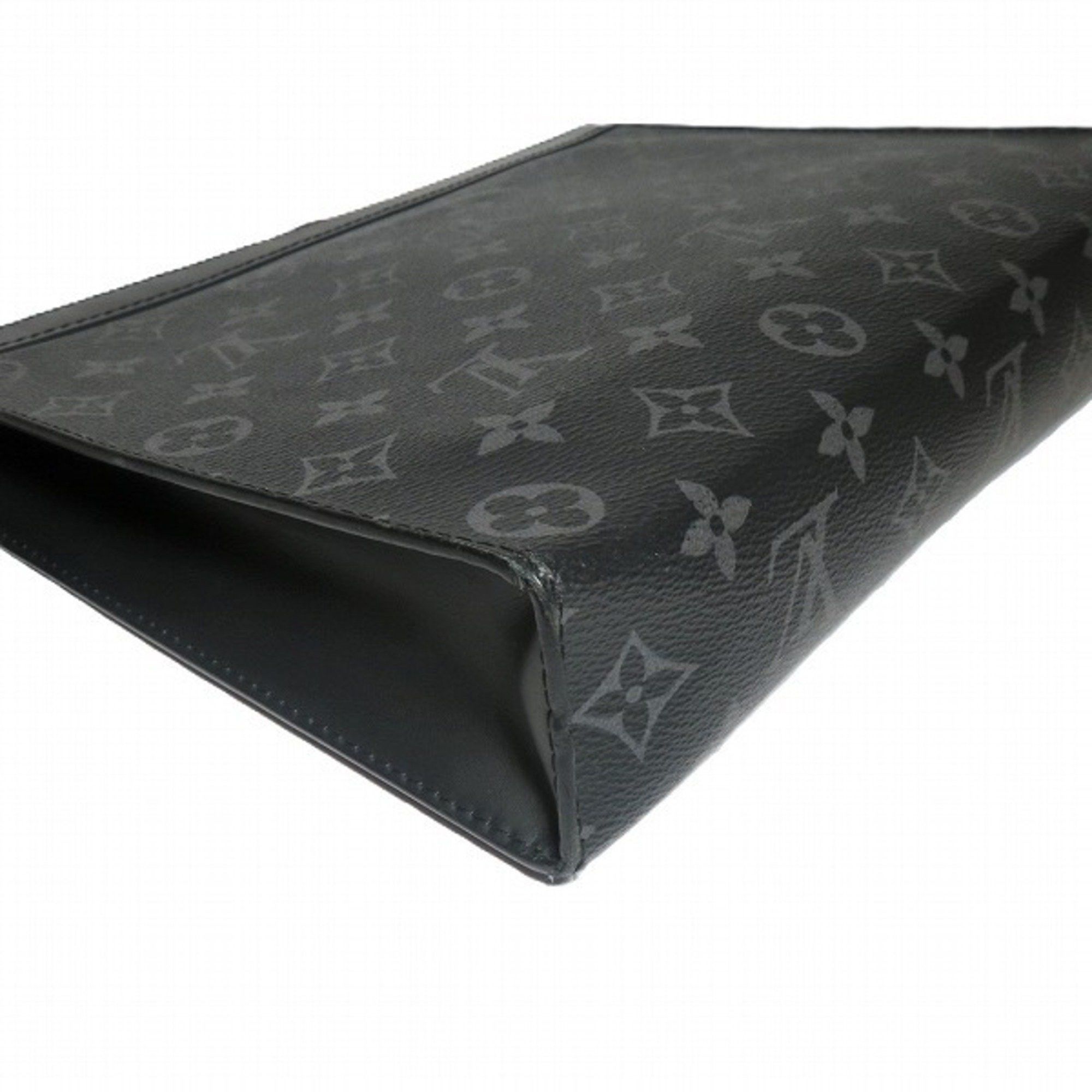 Louis Vuitton Louis Vuitton Monogram Eclipse Pochette Voyage MM M61692 Bag, Second Clutch Men's Size ONE SIZE - 4 Thumbnail