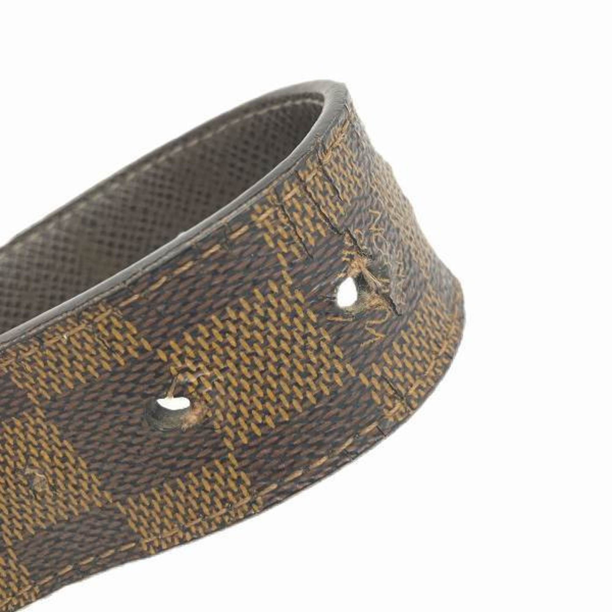 Louis Vuitton Louis Vuitton Damier Santur Aventure M9677 Reversible Accessory Belt for Men Size ONE SIZE - 6 Thumbnail