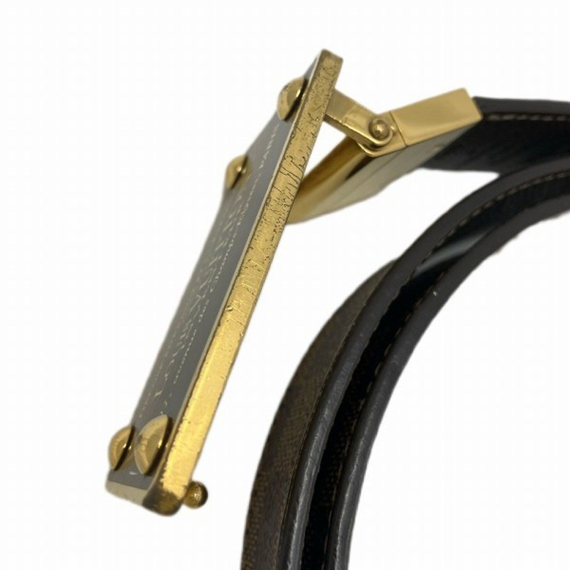 Louis Vuitton Louis Vuitton Damier Santur Aventure M9677 Reversible Accessory Belt for Men Size ONE SIZE - 4 Thumbnail