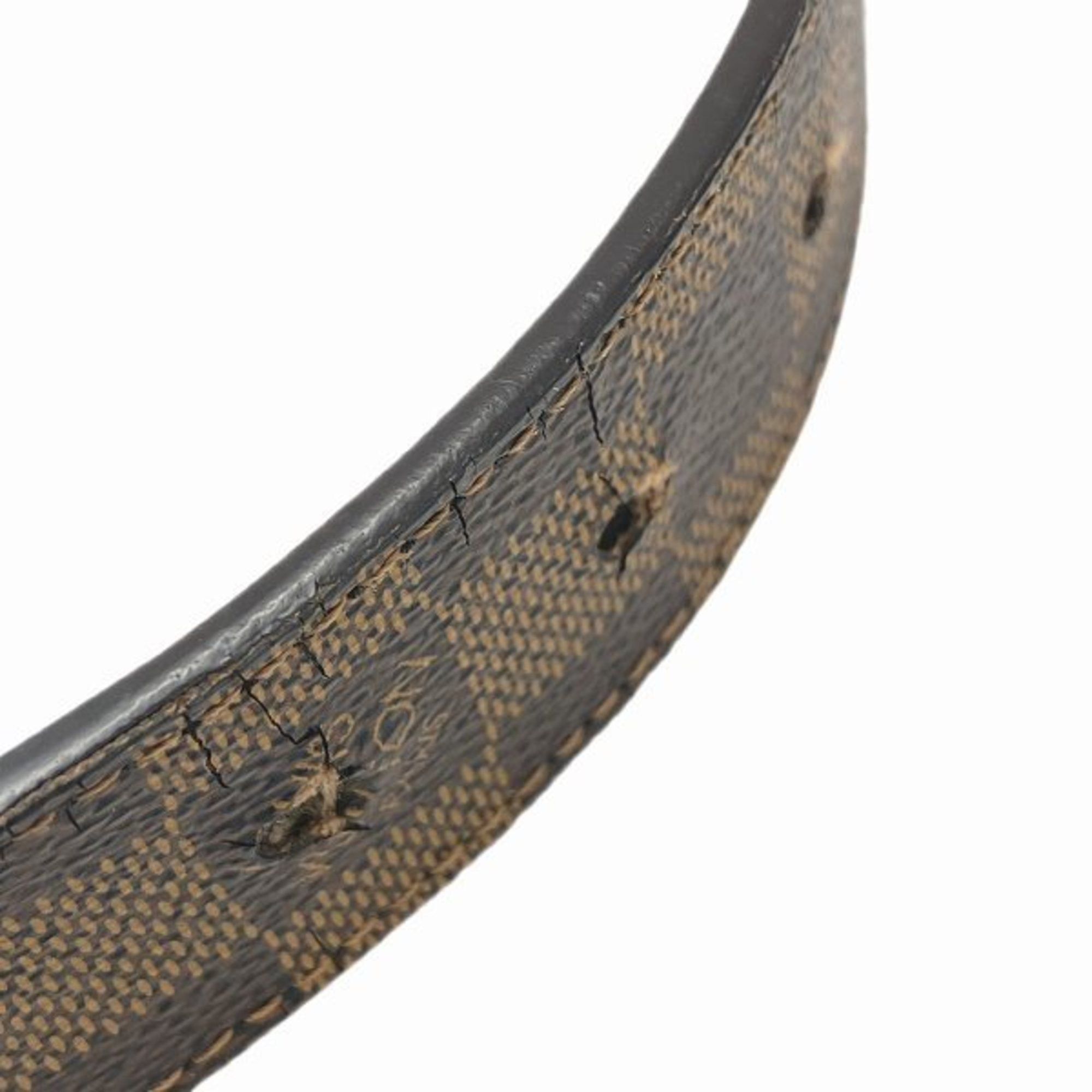 Louis Vuitton Louis Vuitton Damier Santur Aventure M9677 Reversible Accessory Belt for Men Size ONE SIZE - 7 Thumbnail