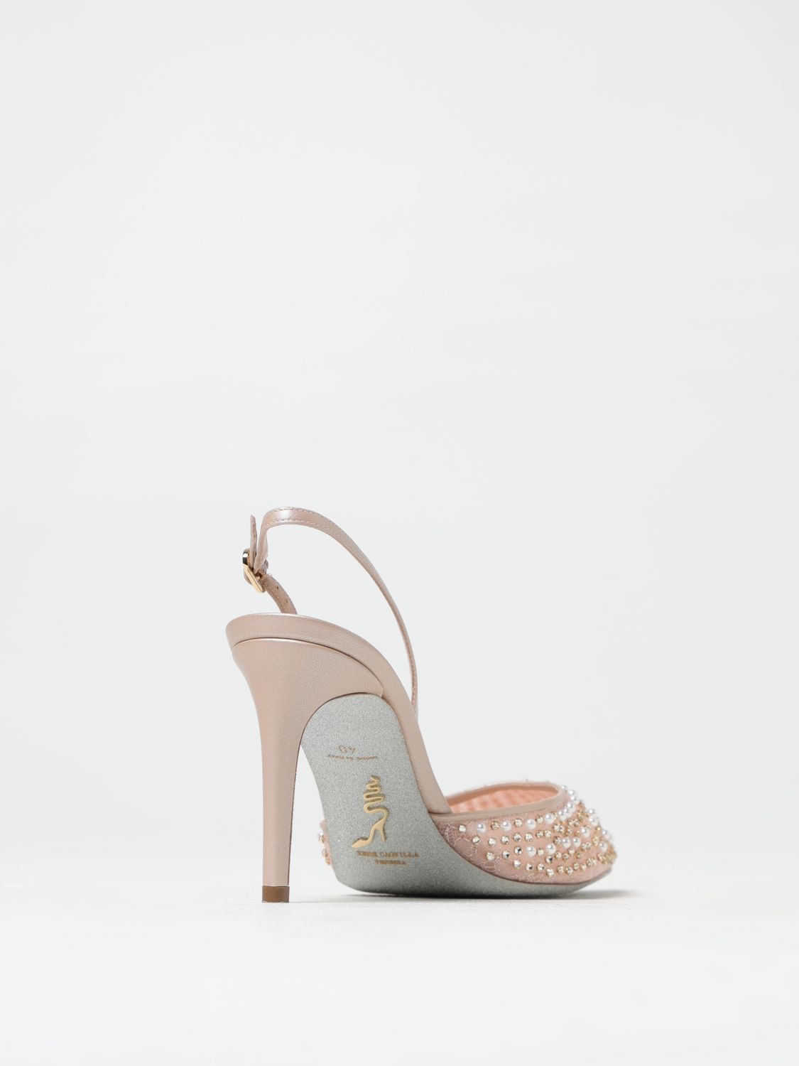 Rene Caovilla Rene Caovilla Pumps Woman Blush Pink Size US 8 / IT 38 - 3 Thumbnail