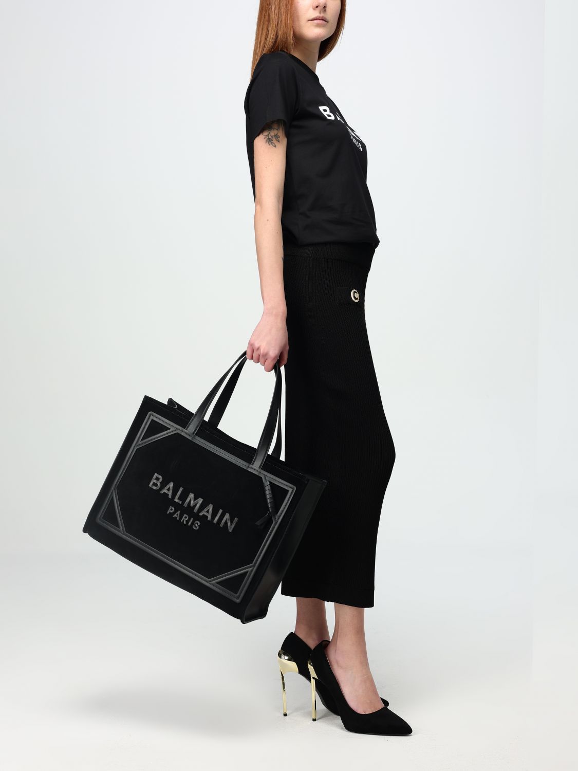 Balmain Balmain Skirt Woman Black Size 26" / US 2 / IT 38 - 2 Thumbnail