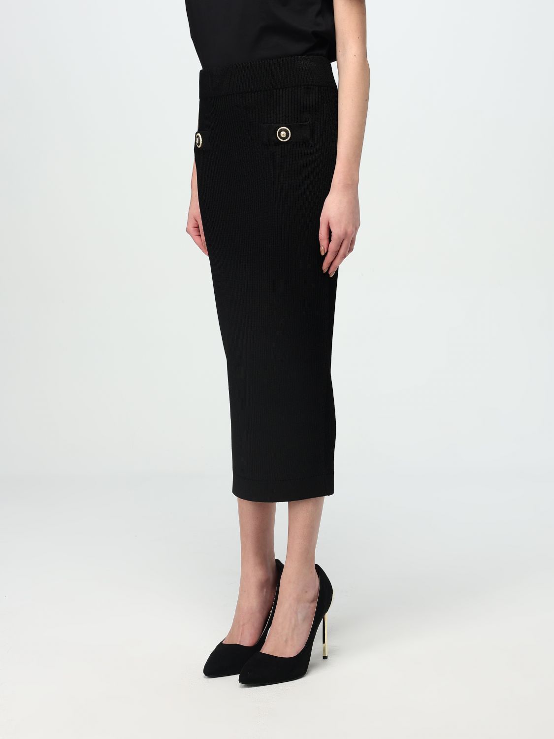 Balmain Balmain Skirt Woman Black Size 26" / US 2 / IT 38 - 4 Thumbnail