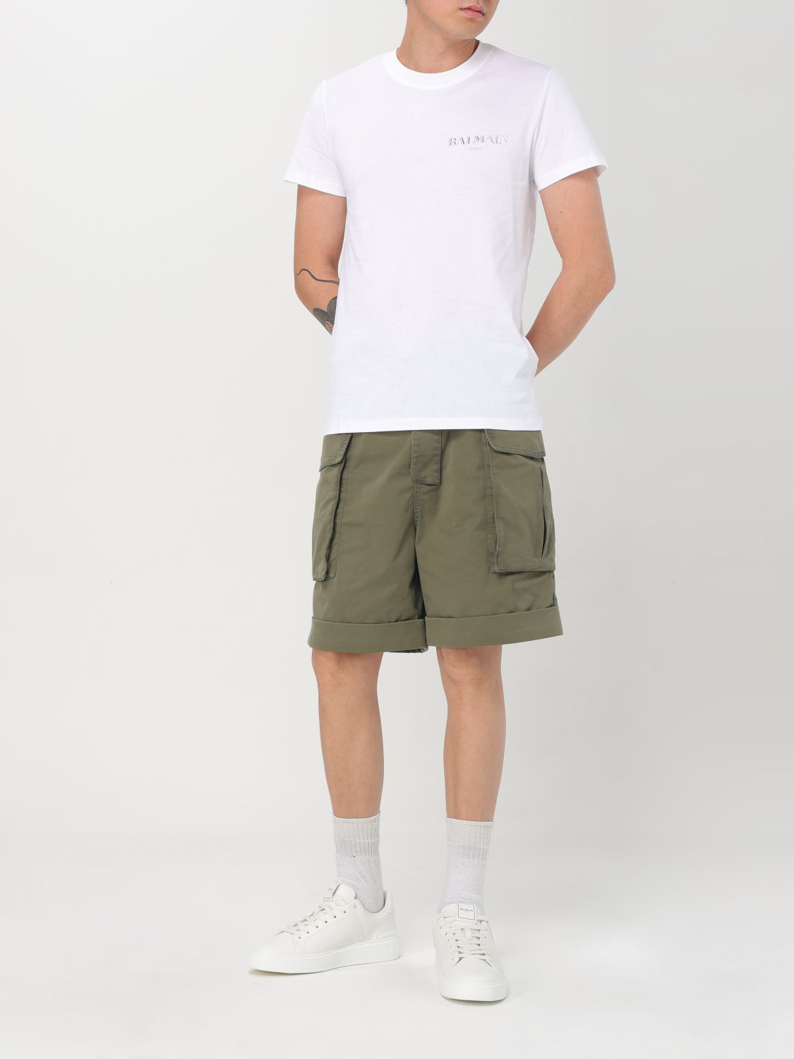 Balmain Balmain T-Shirt Men White Size US S / EU 44-46 / 1 - 2 Thumbnail